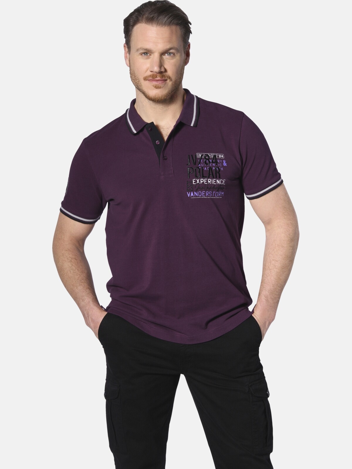 Jan Vanderstorm Poloshirt "Poloshirt FRETU" günstig online kaufen