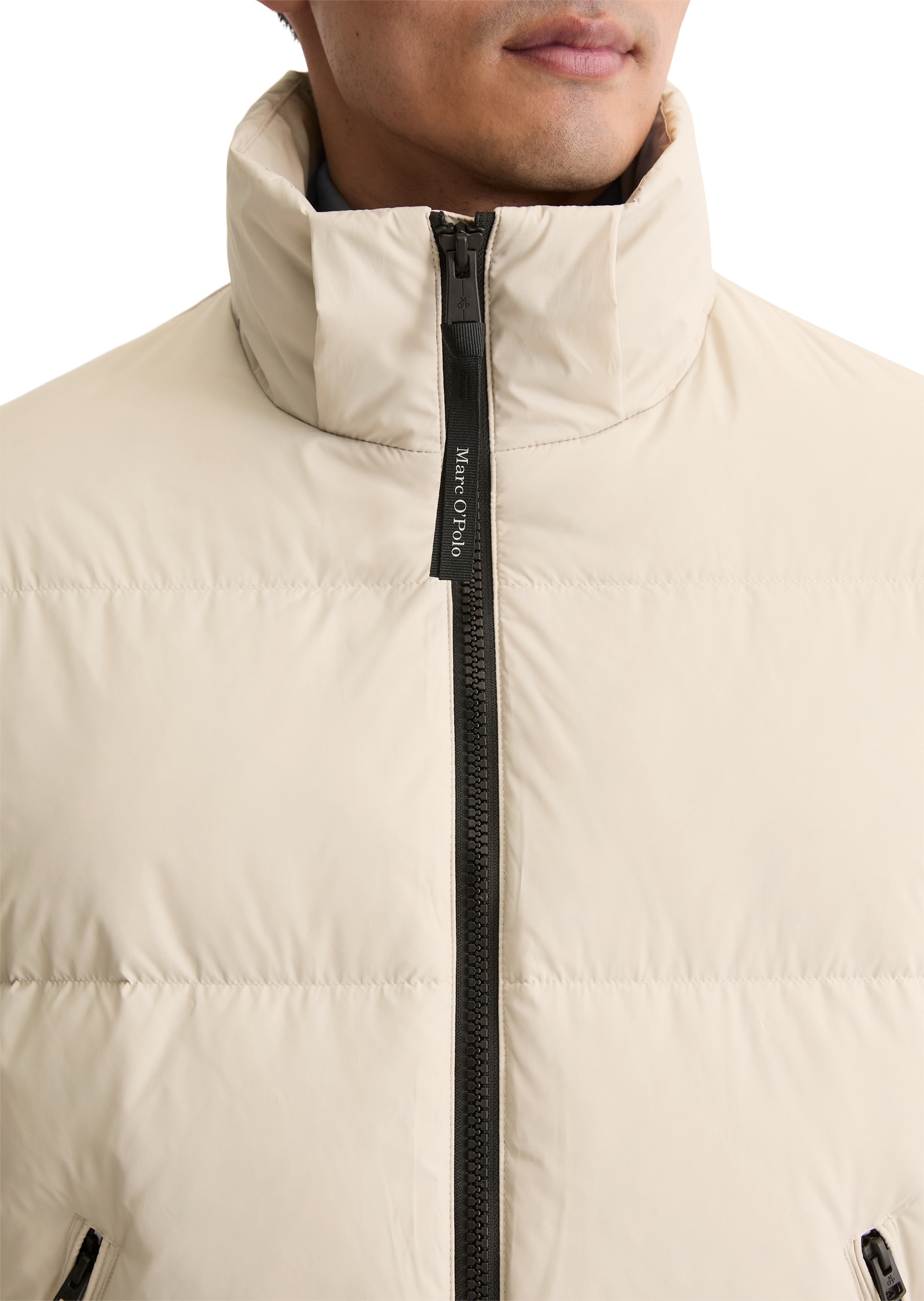 Marc O'Polo Outdoorjacke »mit abnehmbarer Kapuze« ohne Kapuze
