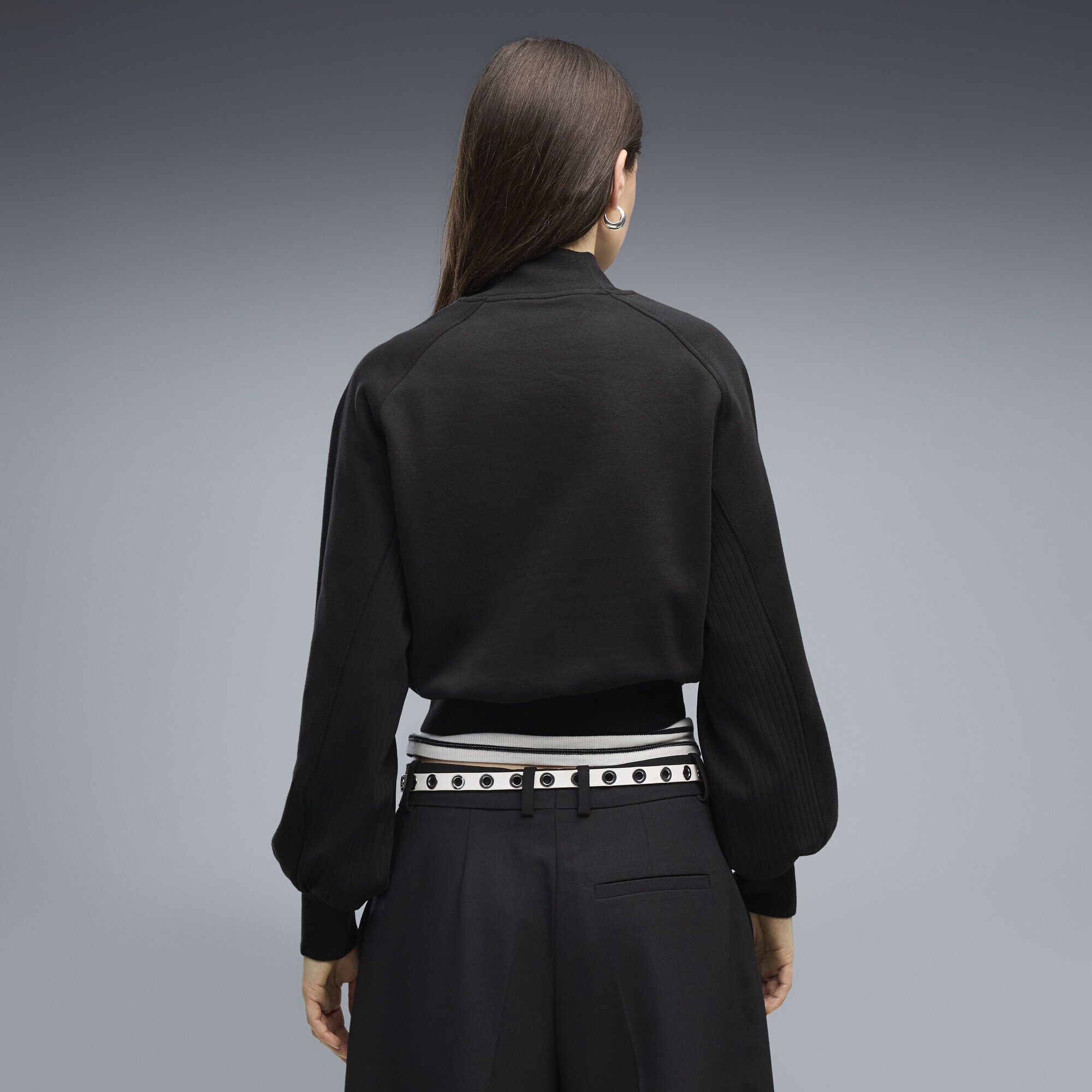 PUMA Sweatshirt »HER Relaxed Crew Sweatshirt mit Stehkragen Damen«
