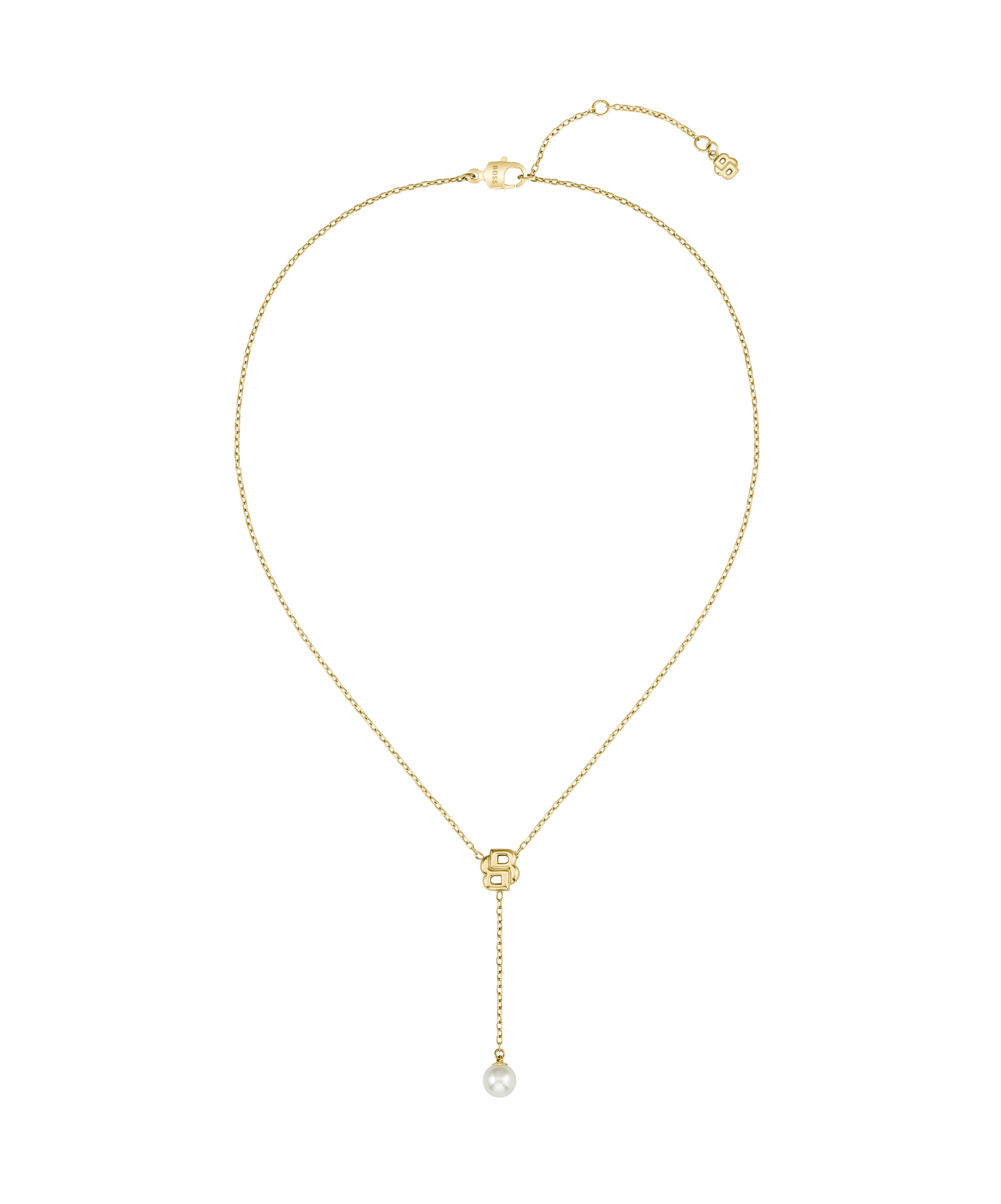 BOSS Y-Kette »DOUBLE B MIRELLE« mit Kunststoffperle