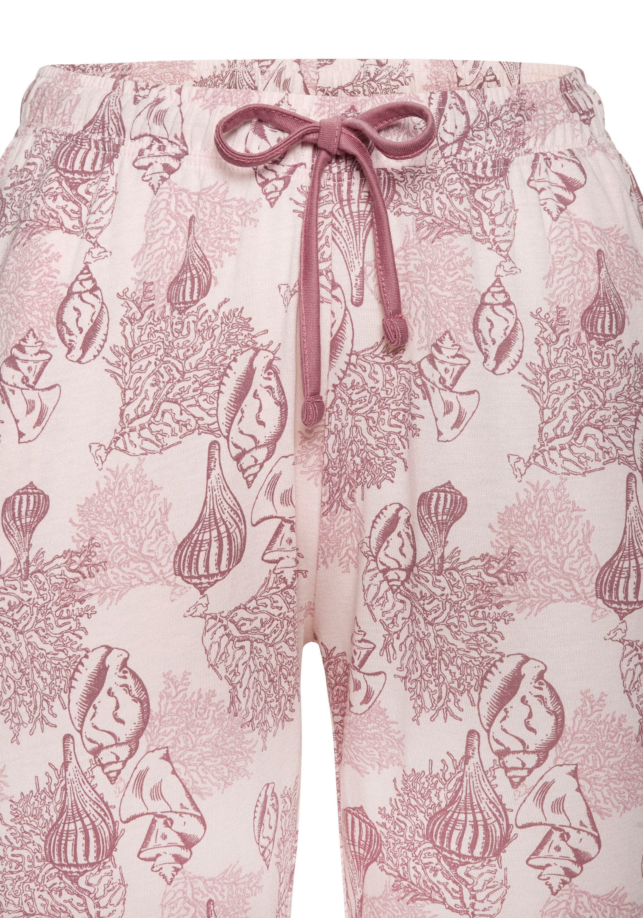 Vivance Dreams Pyjama, (Set, 2 tlg.), Allover-Druck