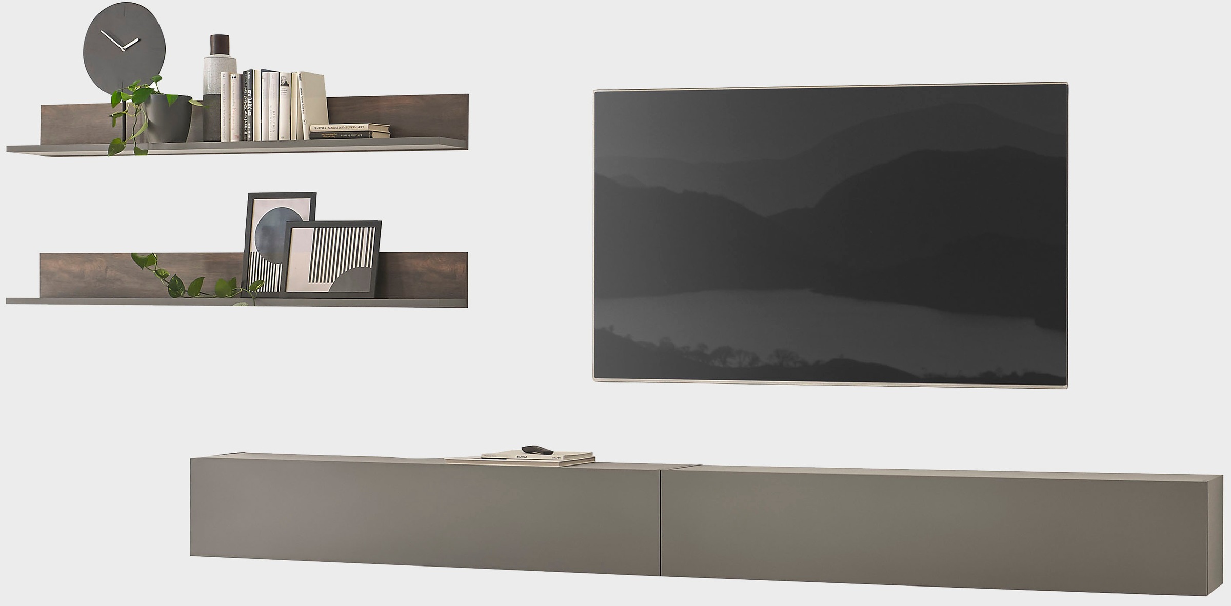 INOSIGN Schrank-Set »LARGO«, (Set, 4 St.), Klappen mit Push to open-Funktion