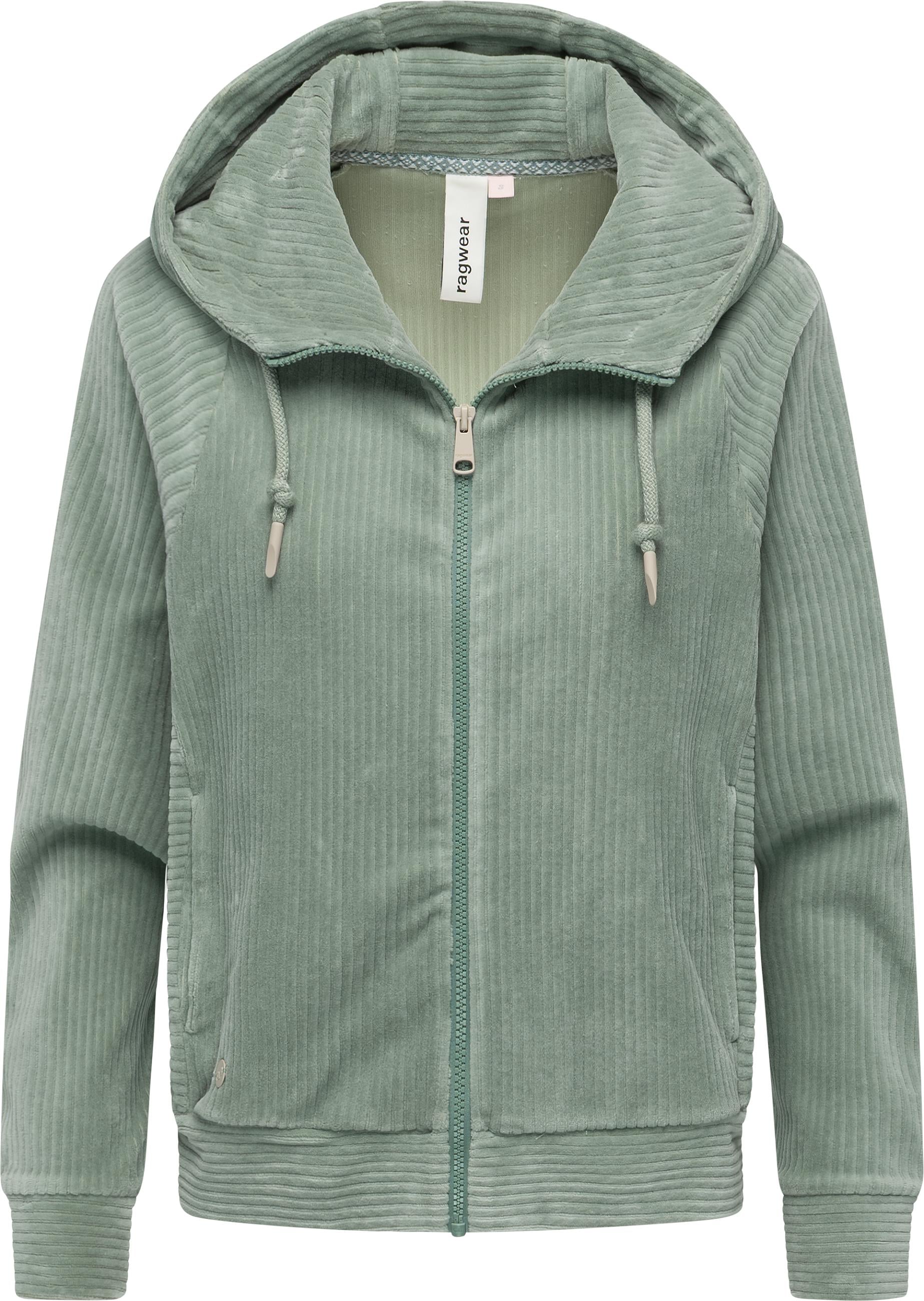 Ragwear Sweatjacke "Corduly Cordy", Freizeitjacke aus weichem Kord günstig online kaufen