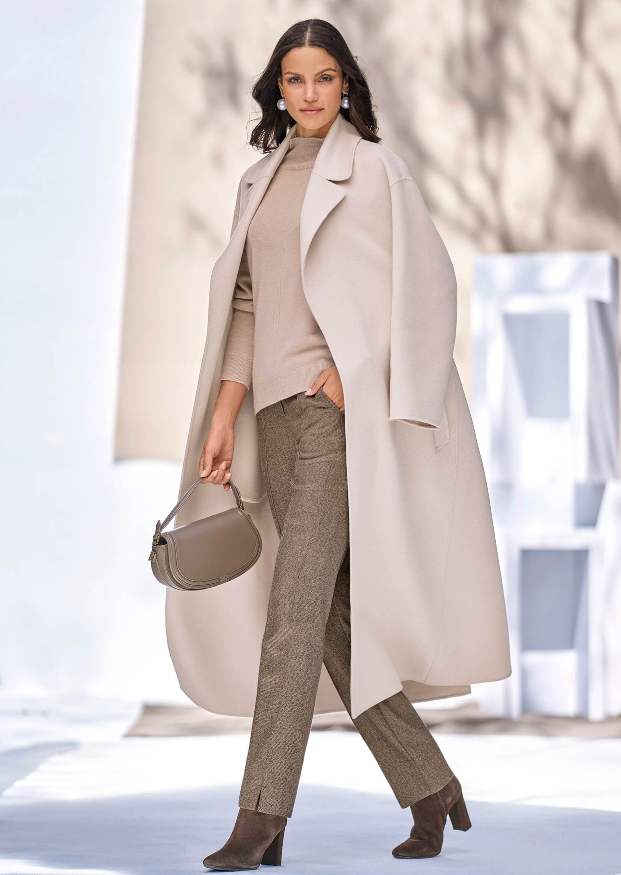 MADELEINE Langmantel »Mantel Doubleface-Mantel mit Bindeband«