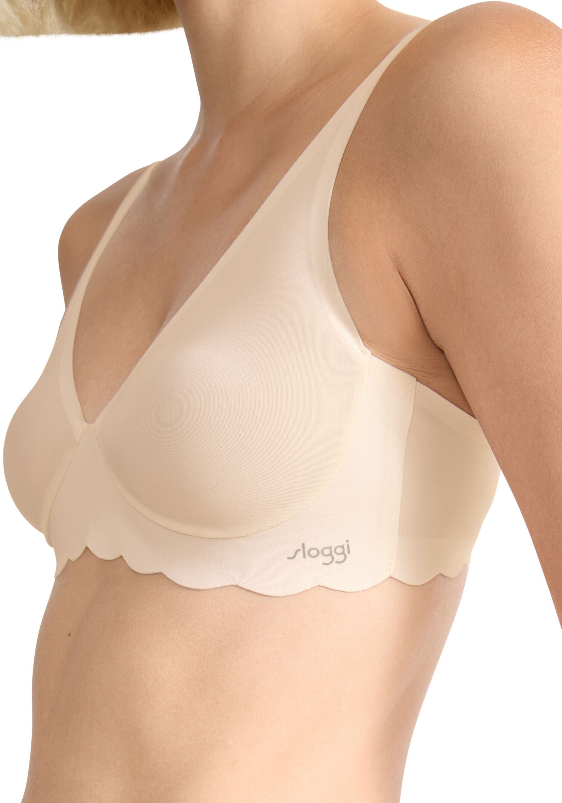 sloggi Bügelloser BH »ZERO Microfibre 2.0 Soft bra«, nahtlos und unsichtbar