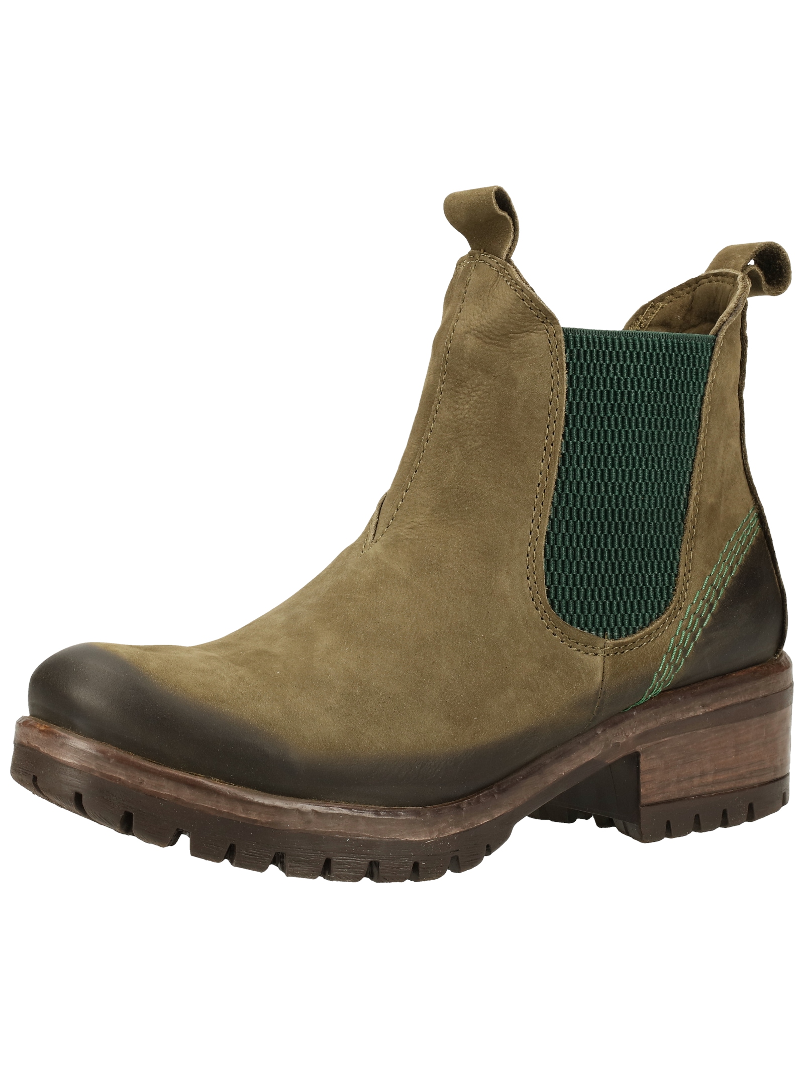 Lazamani Stiefelette "Lazamani Stiefelette Nubukleder/Textil" günstig online kaufen