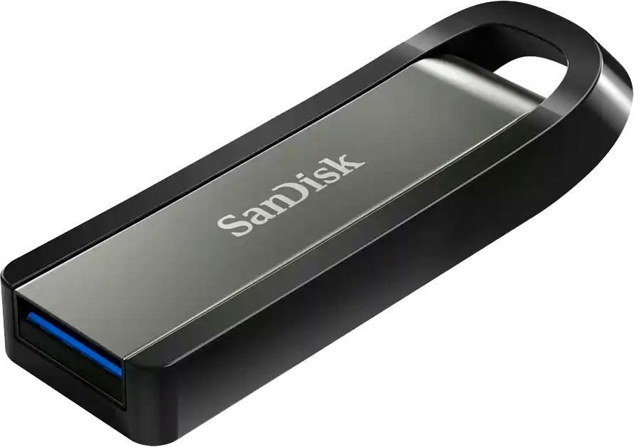 SANDISK USB-Stick "Ultra Extreme Go 3.2 Flash Drive 64 GB", 64GB GB, silber, USB-Sticks