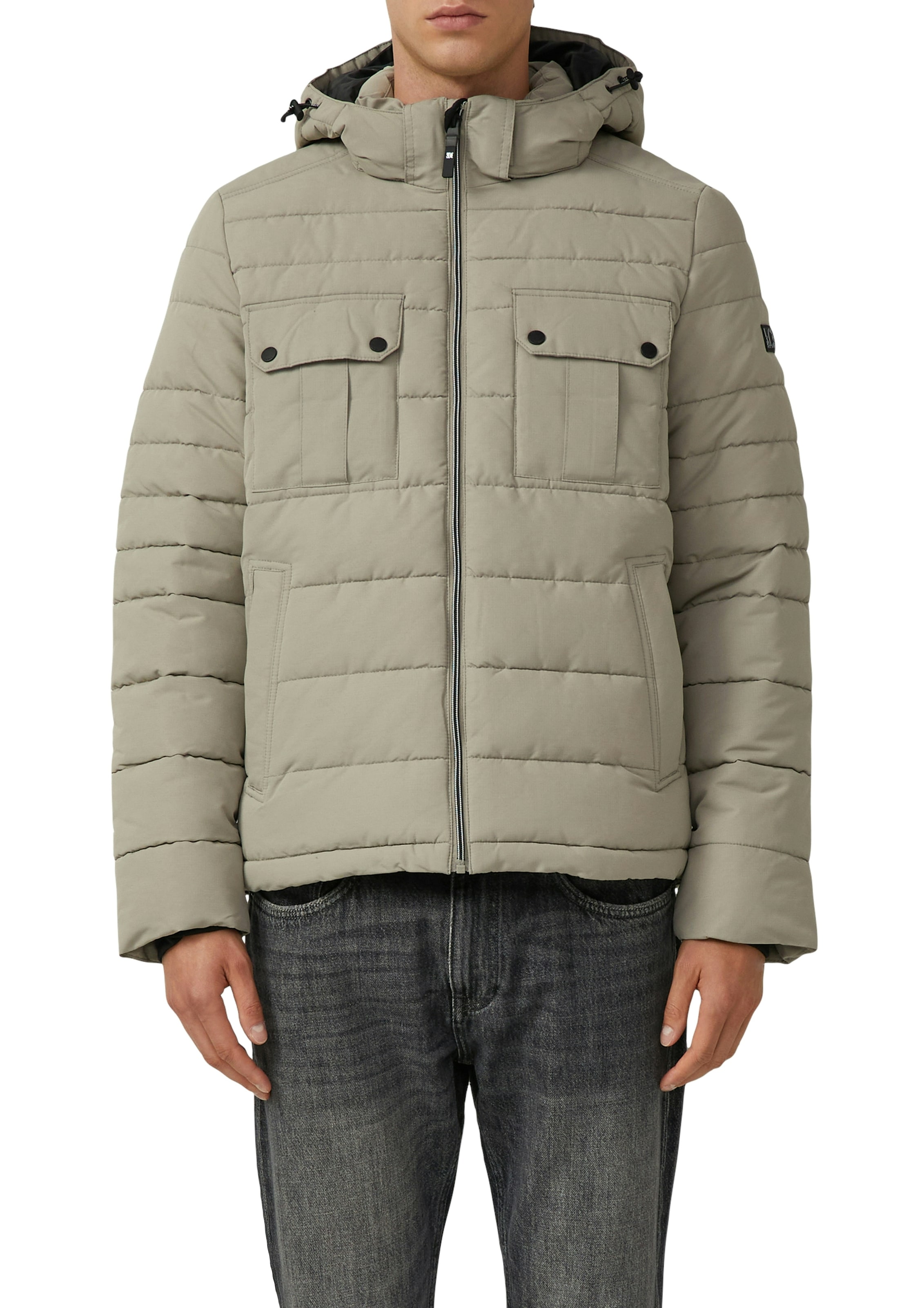 s.Oliver Steppjacke mit Kapuze mit Kapuze und Kordelzug