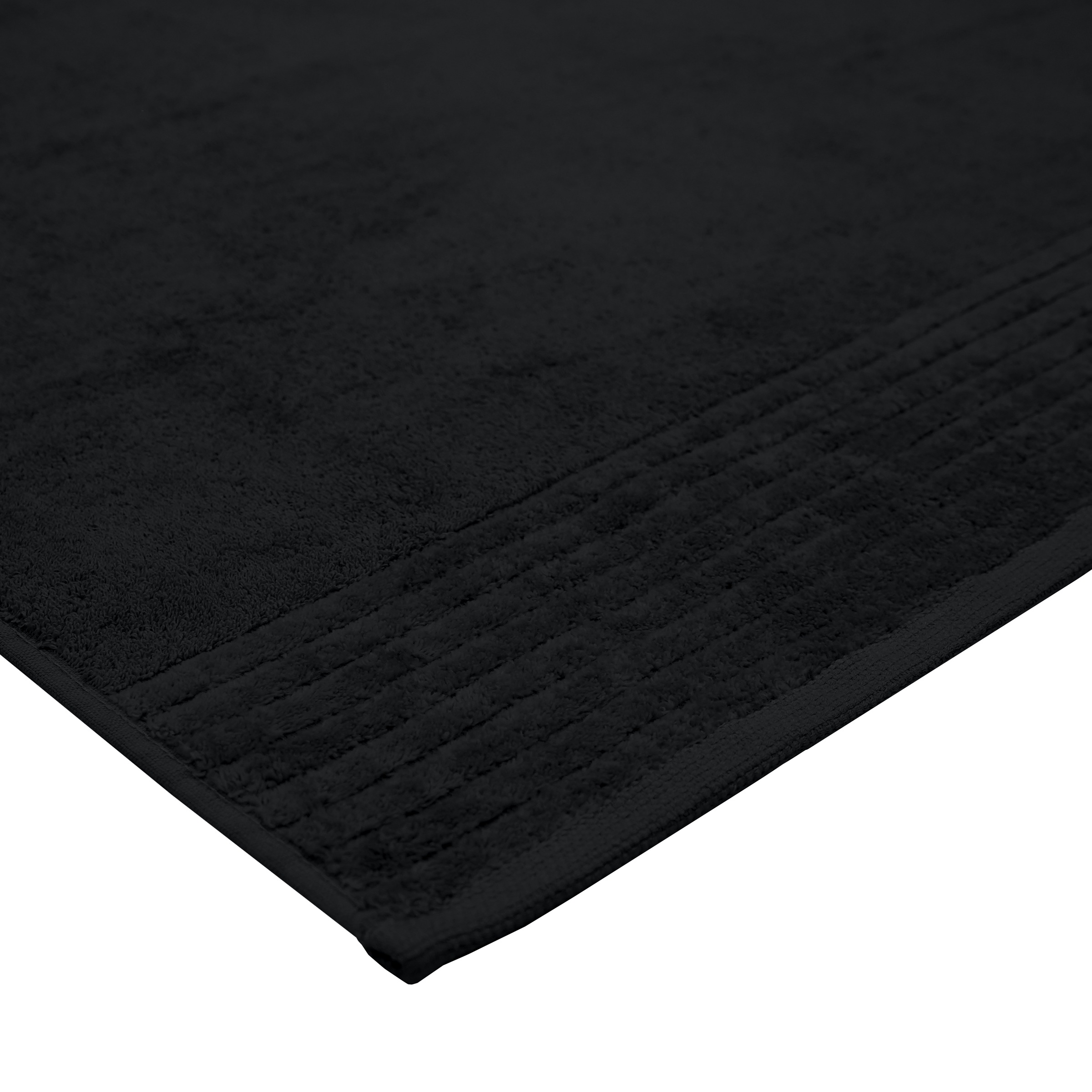 my home Saunatuch »Saunatuch Sanremo premium, Premium Handtücher, 600 gr/m²«, (Set, 2 St., 2x 80x200), mit Bordüre, einfarbig, flauschig und weich, 80x200cm