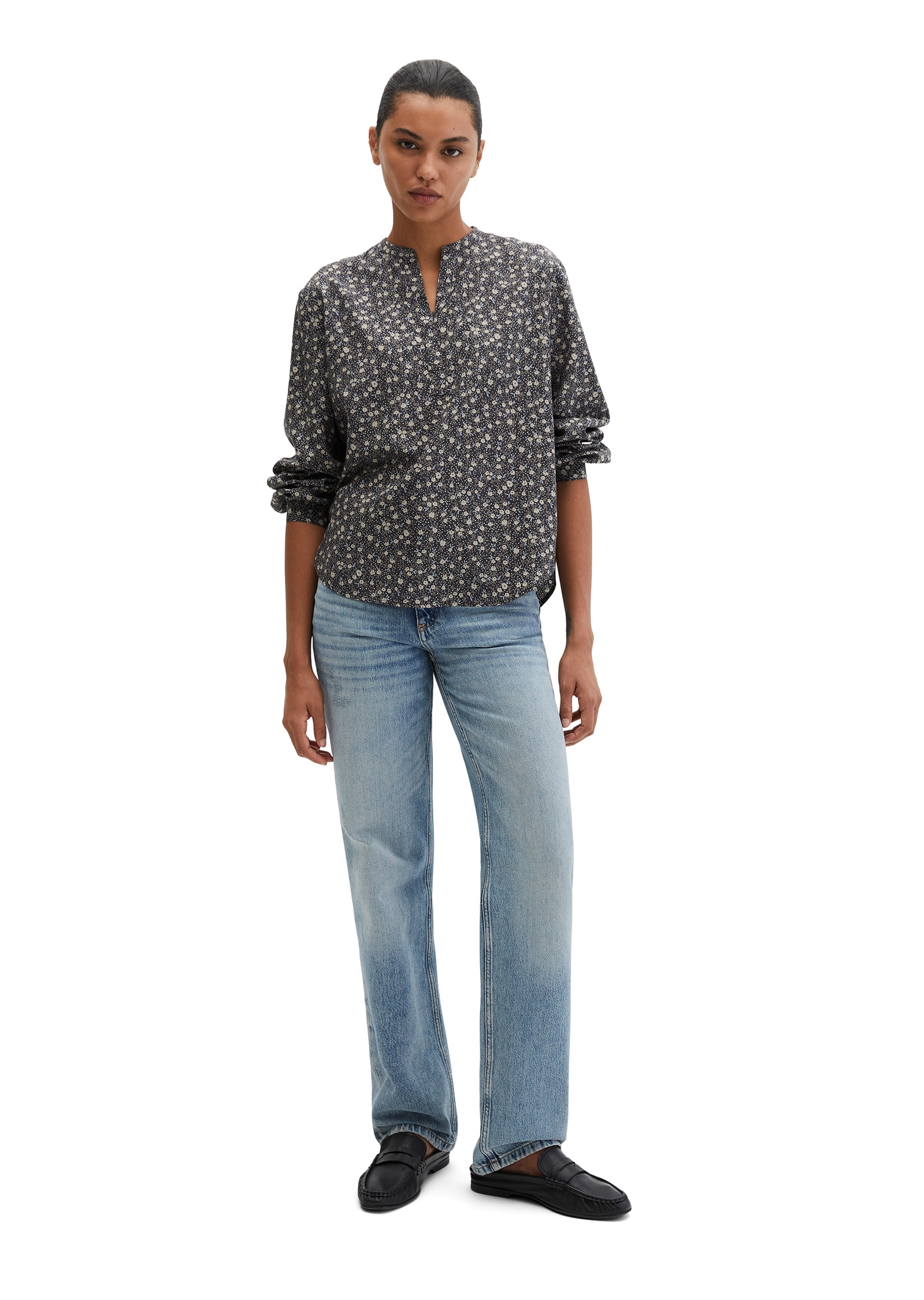 Marc O'Polo Langarmbluse »aus TENCEL™ Lyocell«