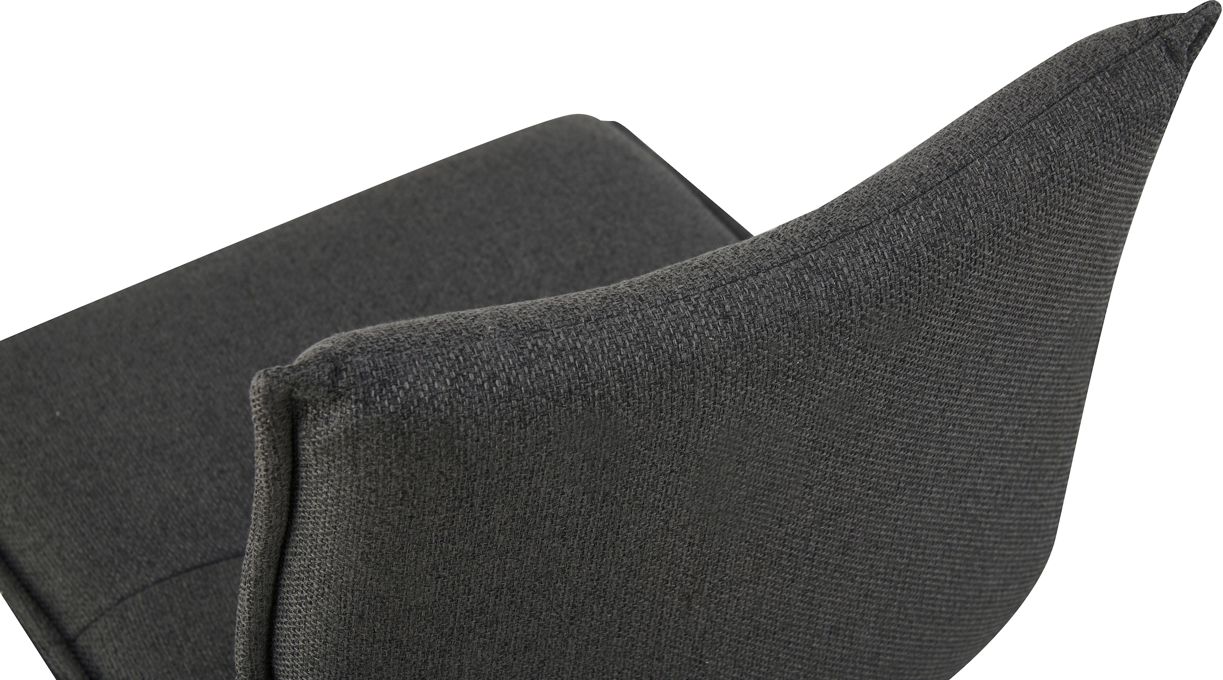 Home affaire Esszimmerstuhl »SARNIA, 2er Set, mit Metallgestell in matt schwarz« (Set) 2 Stk.in verschiedenen Farben, Belsatbarkeit pro Stuhl 120 kg, Velour Stoff