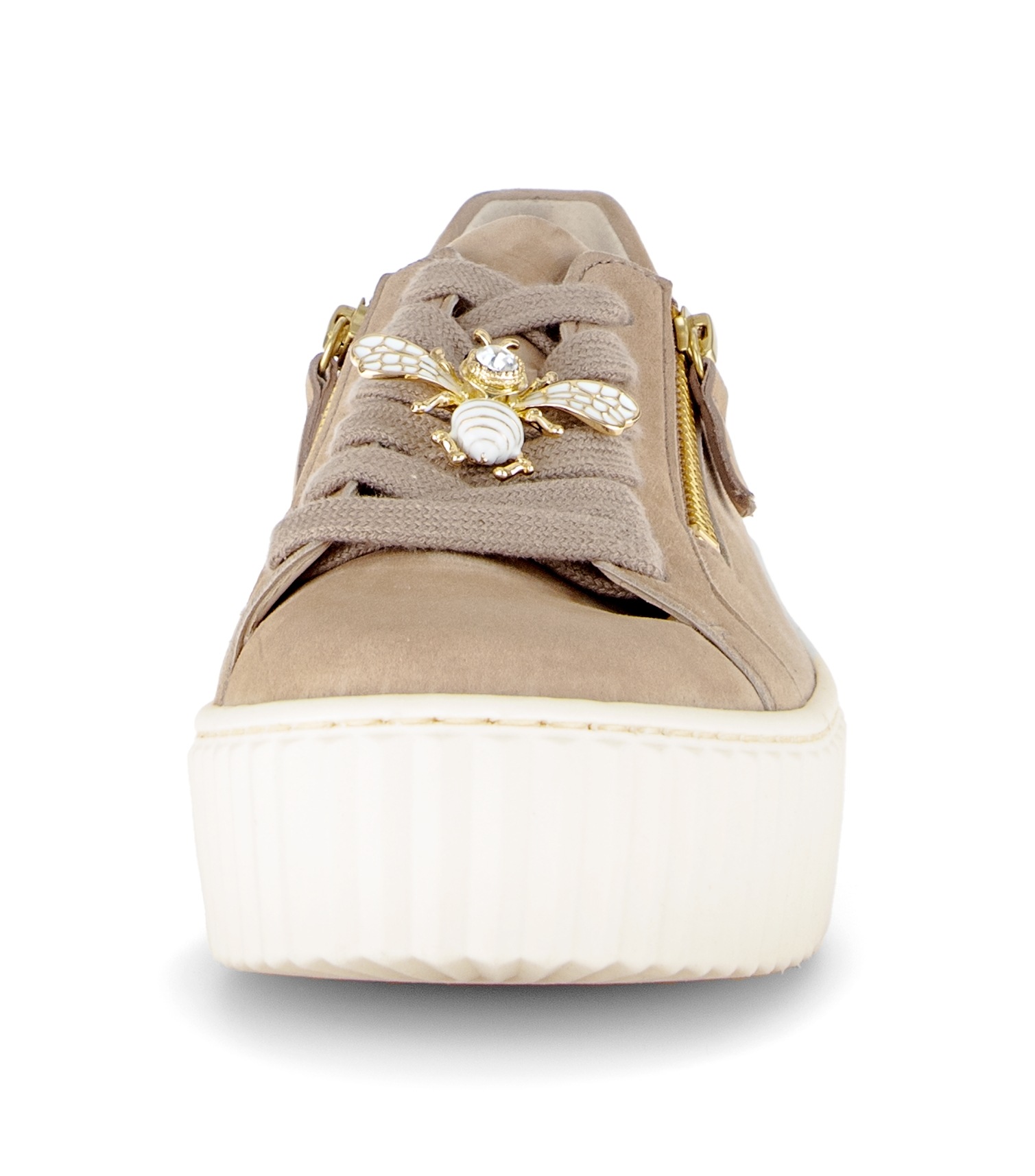 GABOR Plateau Sneaker Sand Gold Size 43 3