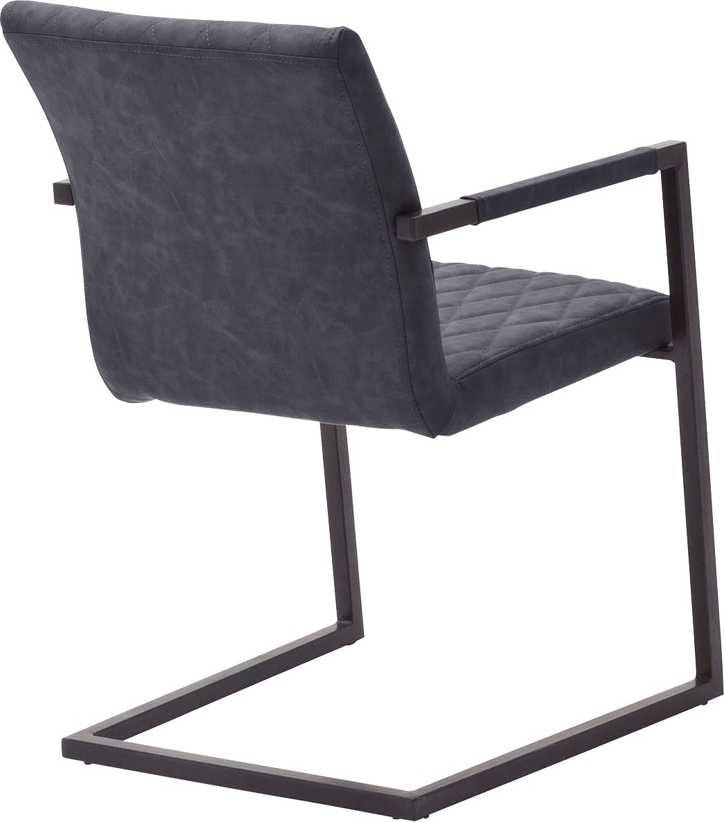 MCA furniture Freischwinger »Kian«, Armlehne, Kunstleder bis kg | 2 BAUR belastbar St., 120 Vintage mit Stuhl oder (Set), ohne