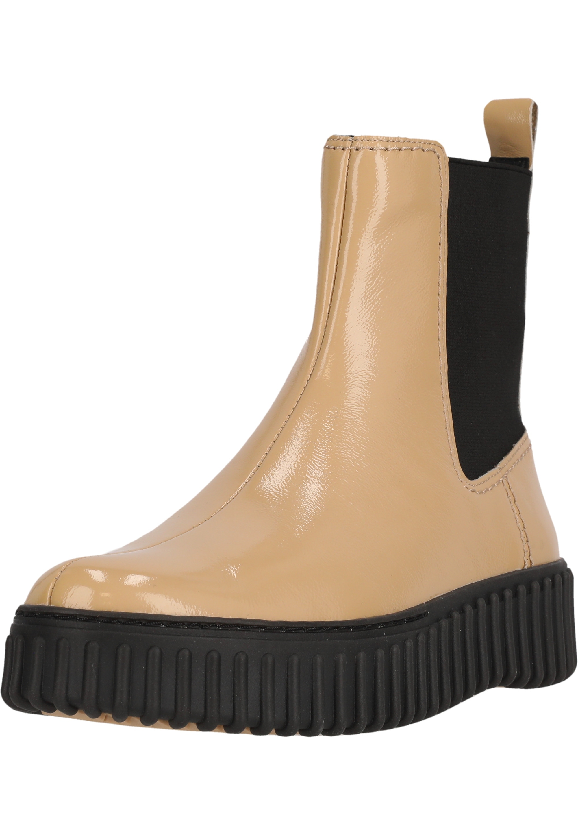 Clarks Stiefelette "Torhill Maple", mit elastischen Einsätzen an den Seiten günstig online kaufen