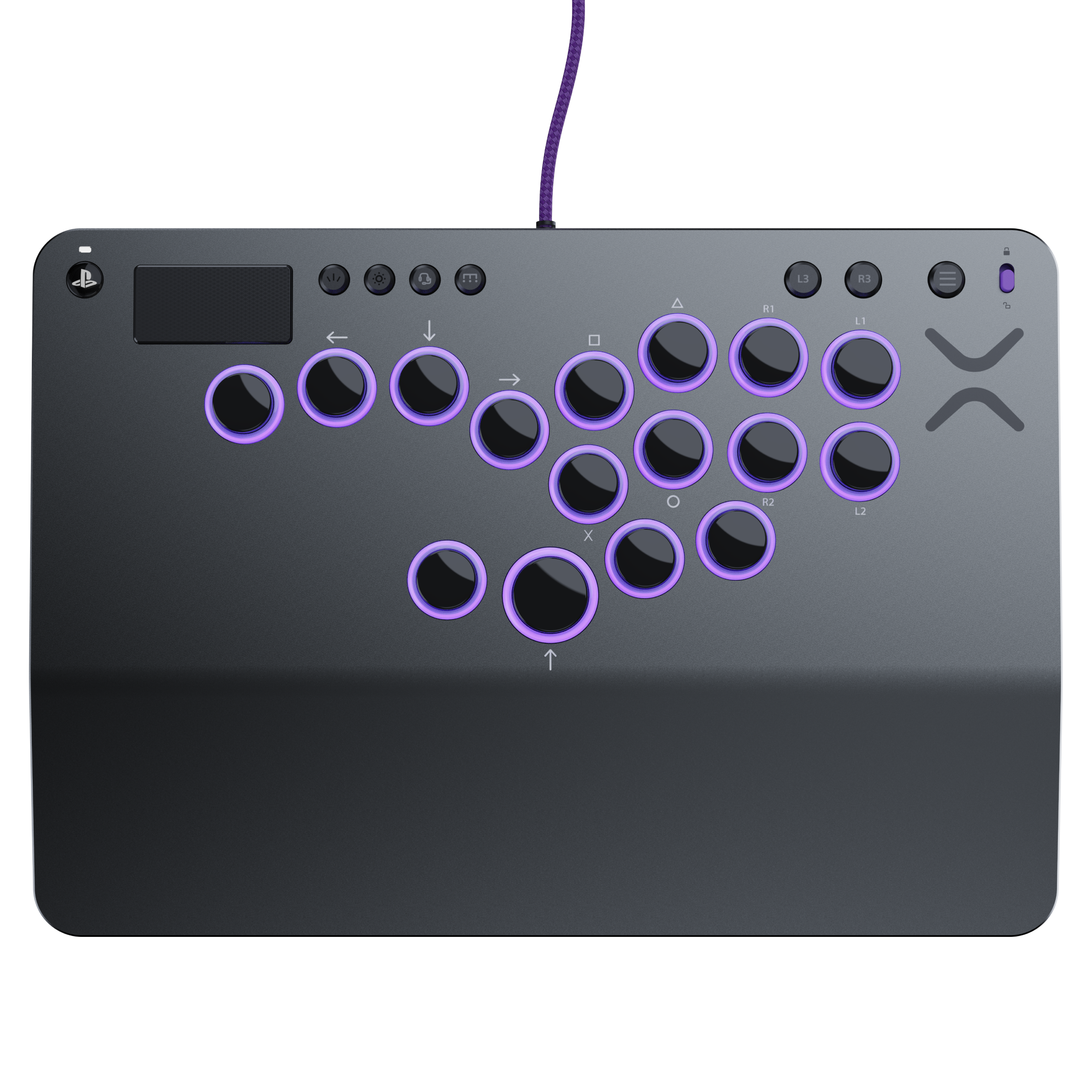 "TURTLE BEACH Controller ""Victrix Pro KO Fight Stick, PS"", schwarz, B:33,9cm H:23,5cm T:2cm, Spielecontroller"
