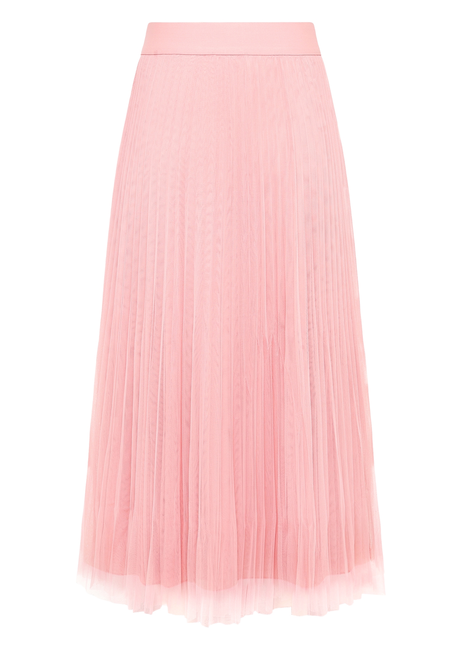 Zero Midirock »Damen mit Gummibund« Falten