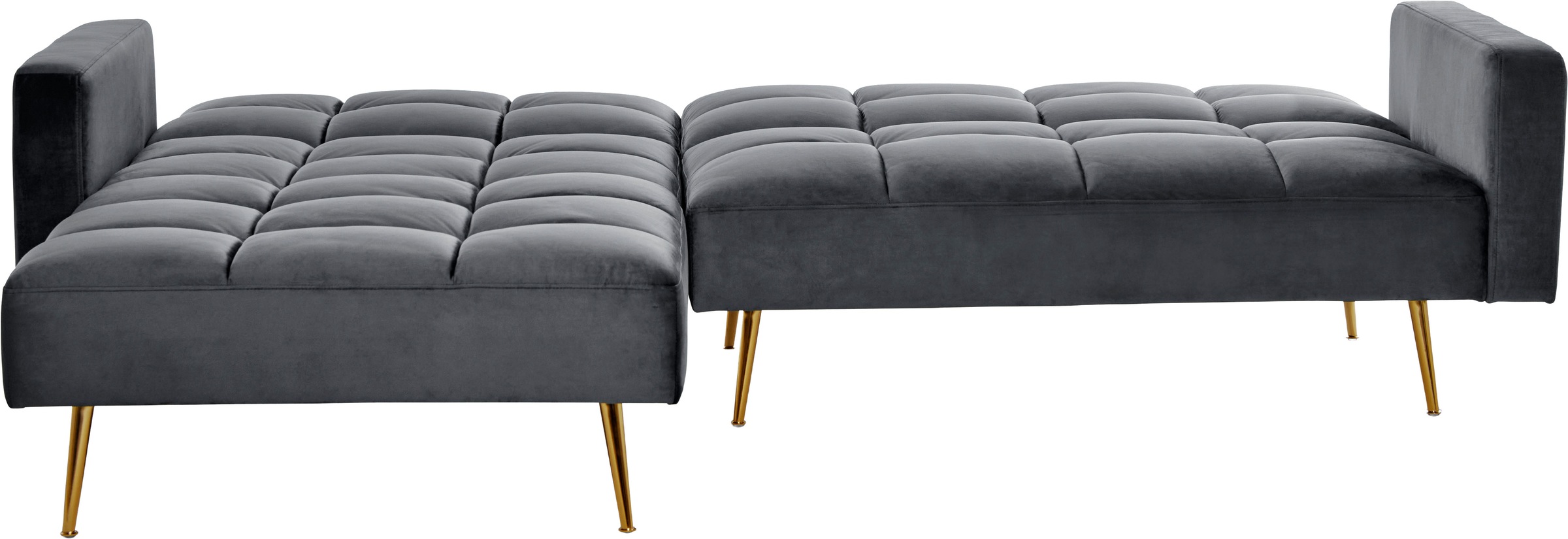 Jahnke Ecksofa »CHILLAX POSH CORNER« mit Schlaffunktion, wechselseitig montierbar, 244 x 150 cm