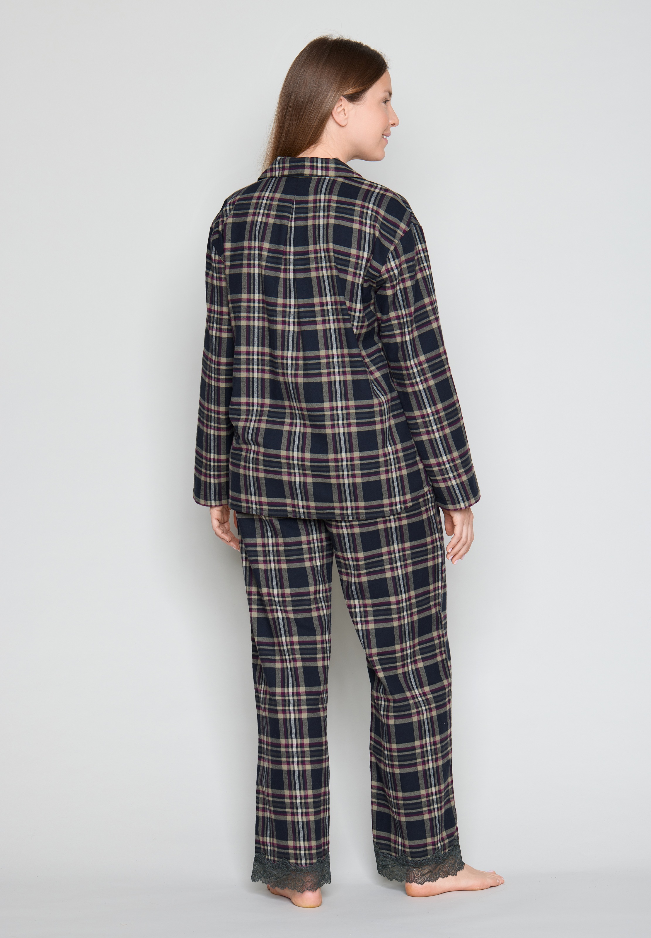 JOOP! Pyjamaoberteil »Alpine Mix & Match (woven cotton)«