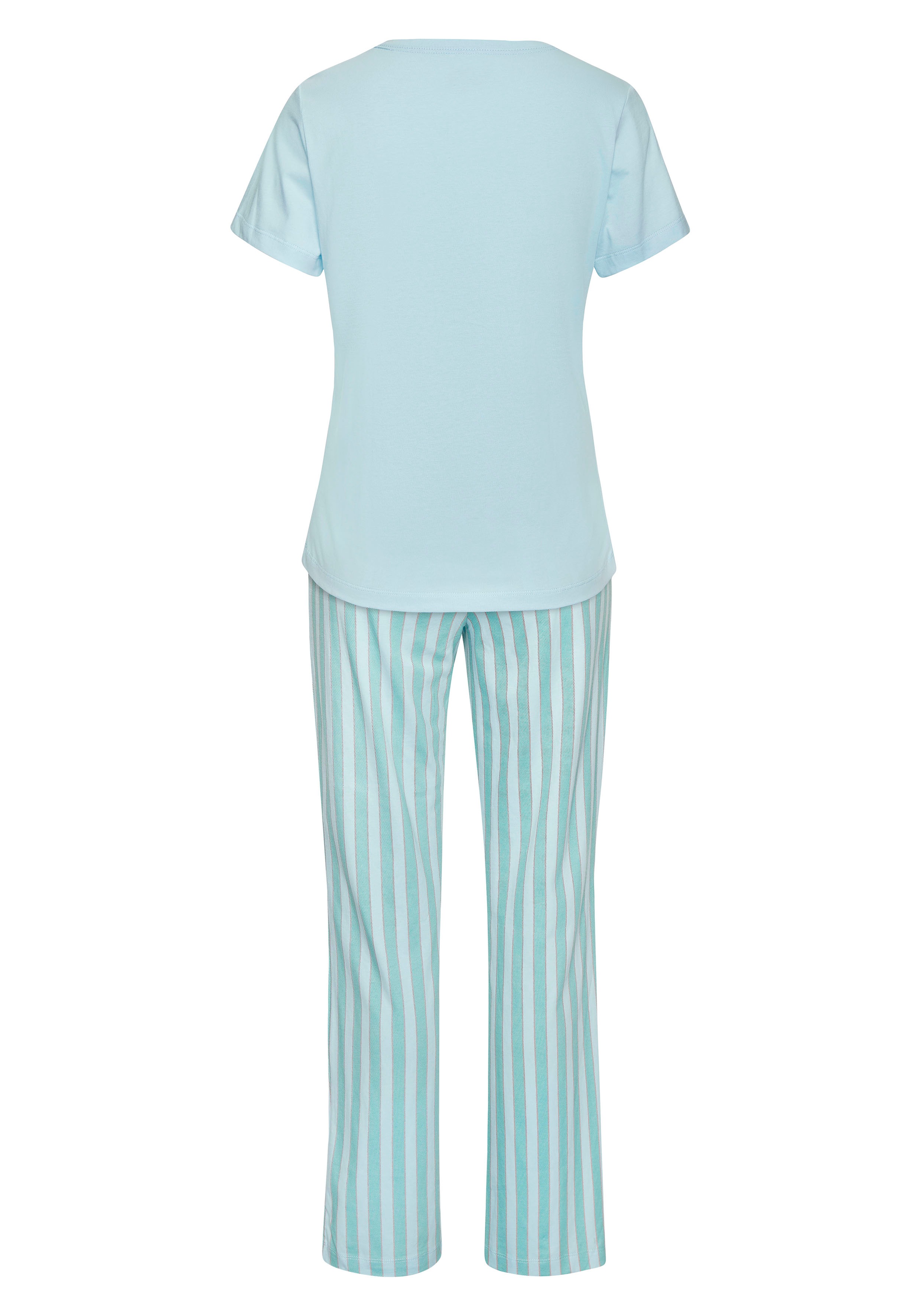 Thumbnail - Vivance Dreams Pyjama Set, 2 Stk. tlg., Zartes Streifenmuster