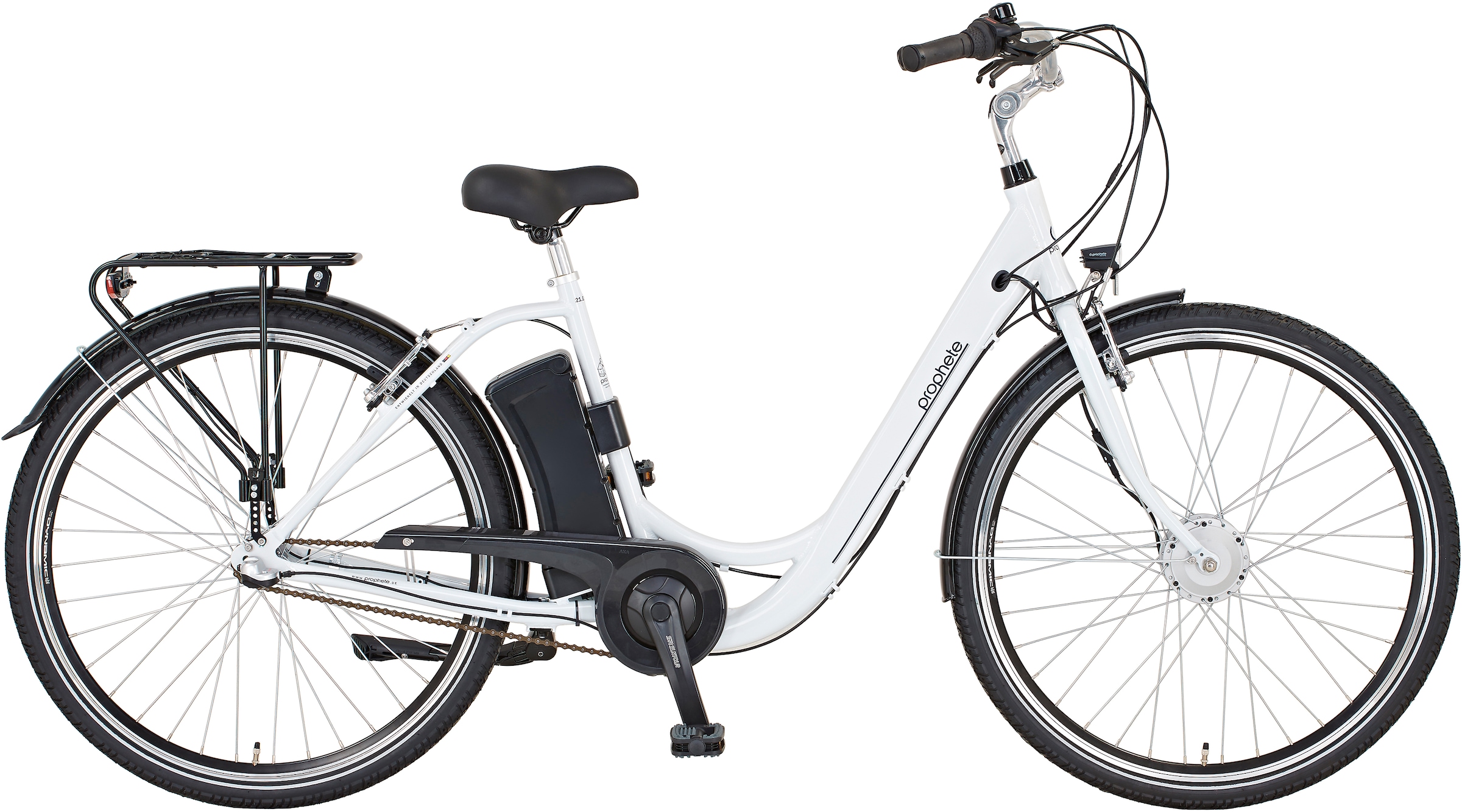 Prophete E-Bike »Prophete Geniesser 21.ESC.30«, 3 Gang, Shimano, Nexus,  Frontmotor 250 W auf Rechnung online kaufen