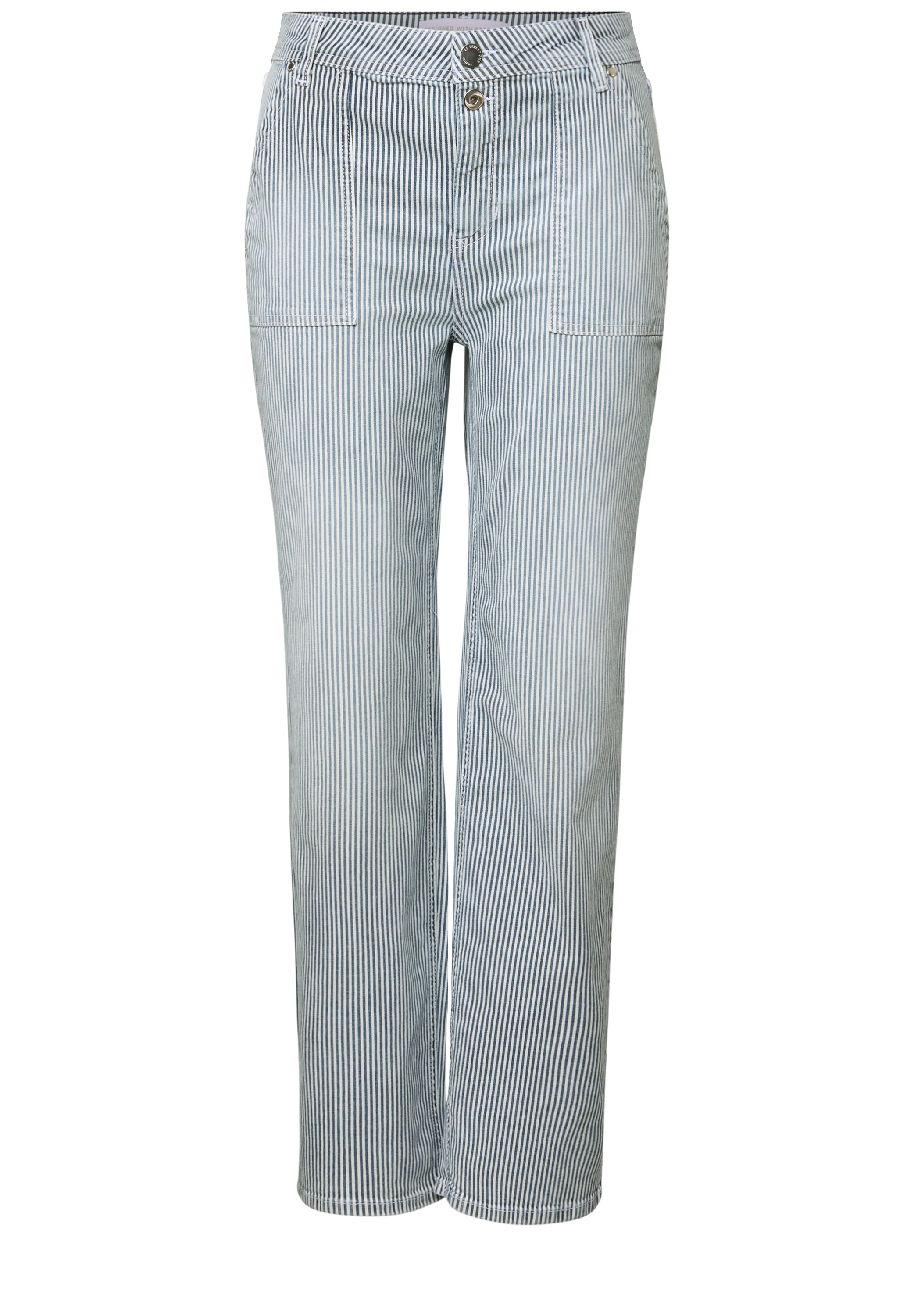 STREET ONE Straight-Jeans, High Waist