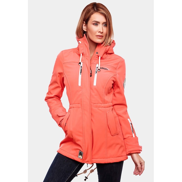 Marikoo Funktionsmantel »Zimtzicke«, sportlicher Softshell Parka mit Kapuze  bestellen | BAUR