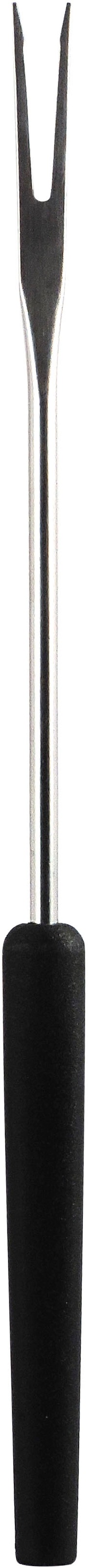 SWISSMAR Fonduegabel, 6 Stk., schwarz, Essgabeln, Edelstahl 18/8, hitzebeständer Griff