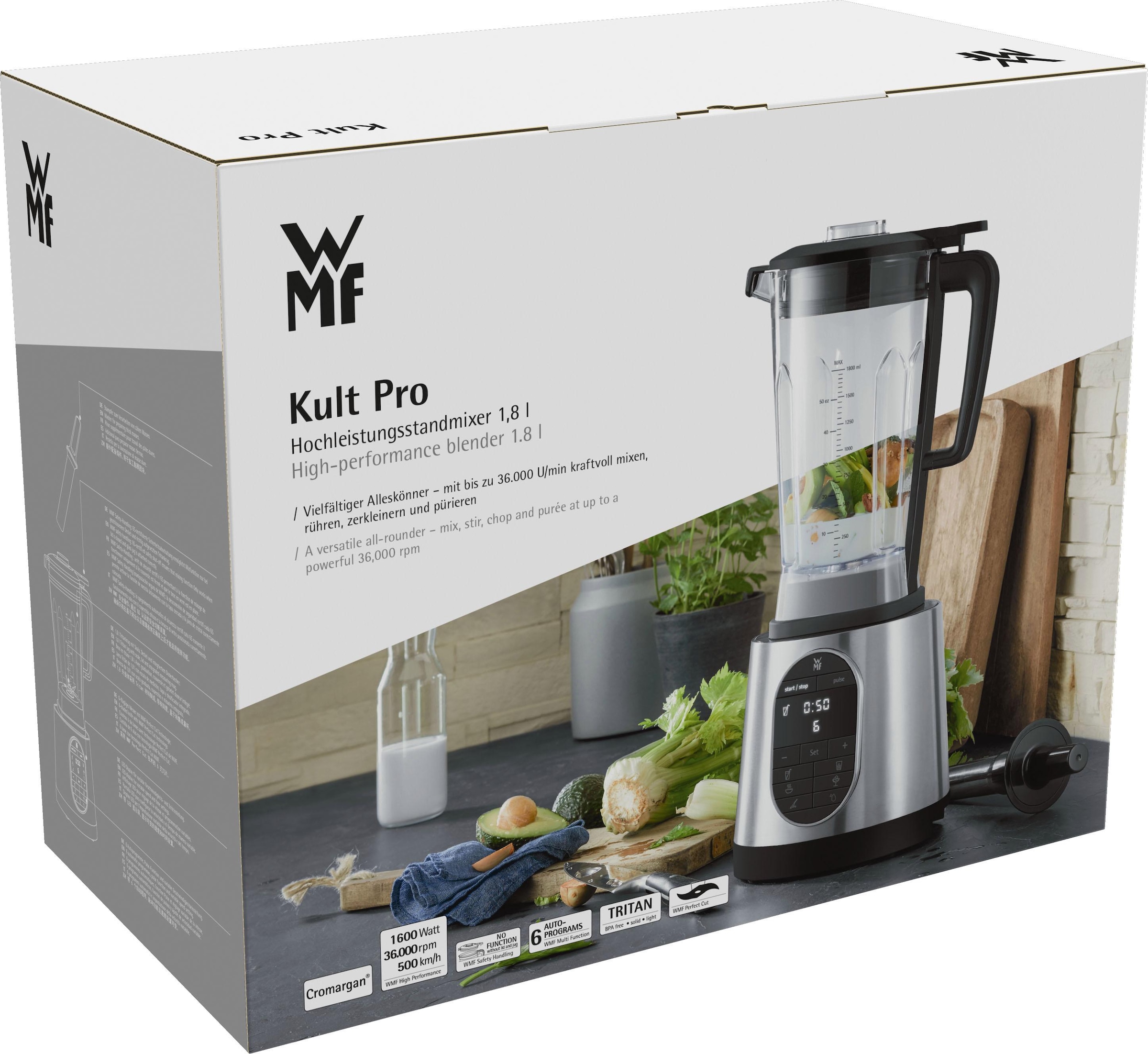 WMF Standmixer »KULT Pro«, 1630 W, 1,8 l