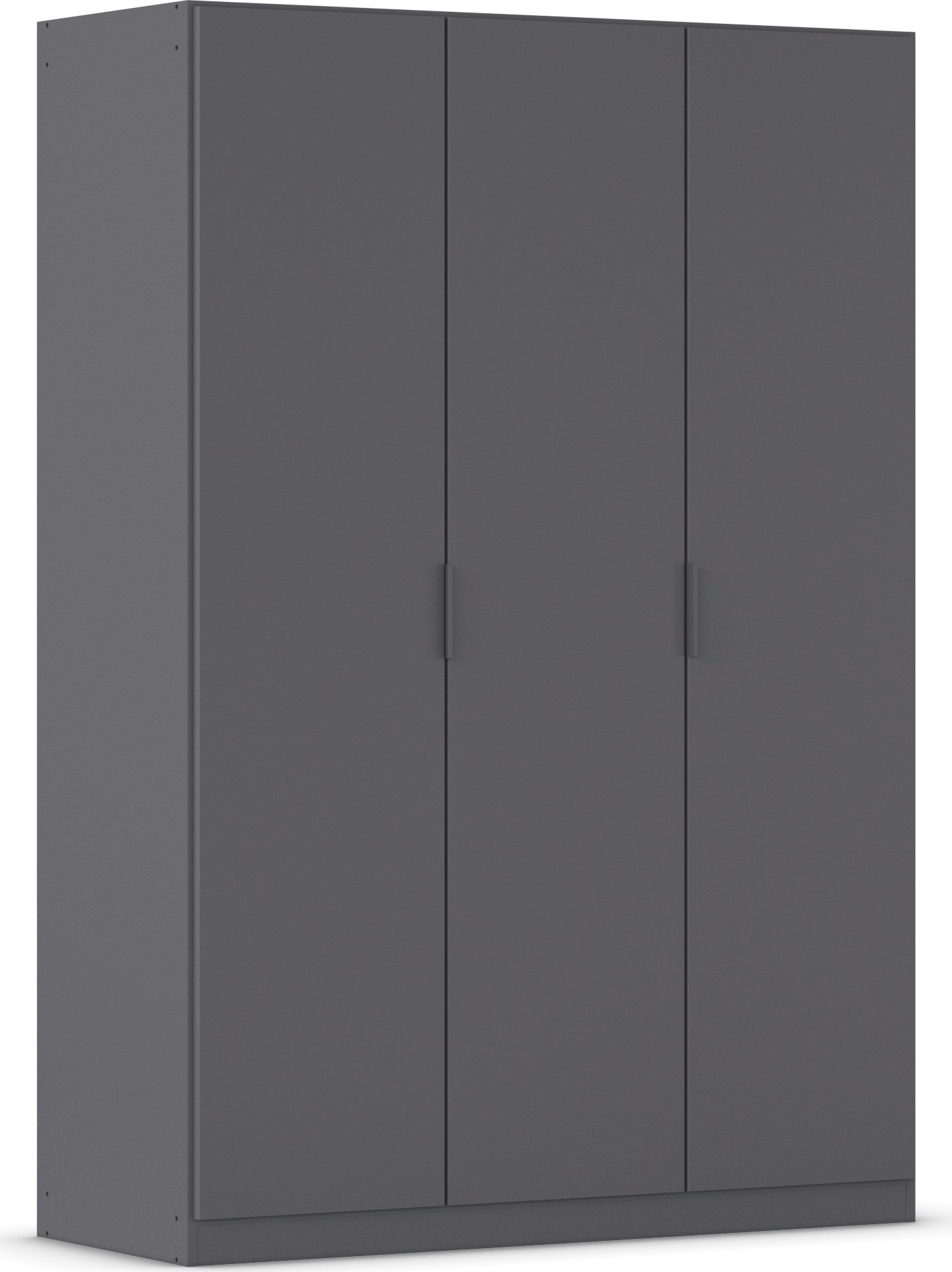 rauch Kleiderschrank "Drehtürenschrank Schrank Garderobe Ankleide Schlafzimmer LAGOA" 3 verschiedene Ausstattungen BASIC/CLASSIC/PREMIUM (inkl. SOFT-CLOSE), moderne Kantengriffe aus Metall, optional mit Aufsatz MADE IN GERMANY