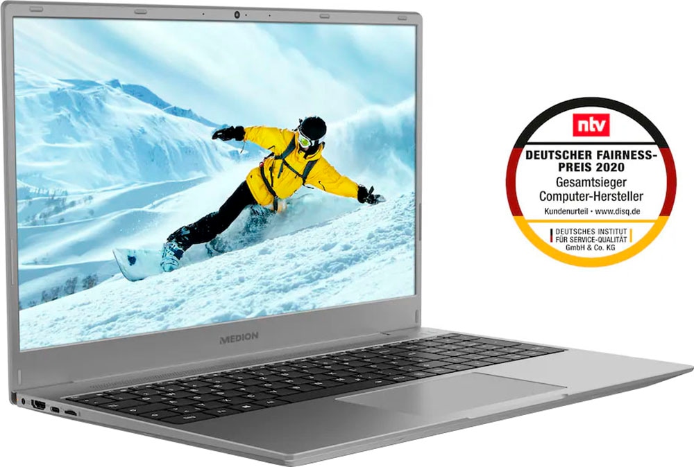 Medion® Notebook »E16402«, 40,7 cm, / 16,1 Zoll, Intel, Core i3, UHD Graphics, 512 GB SSD