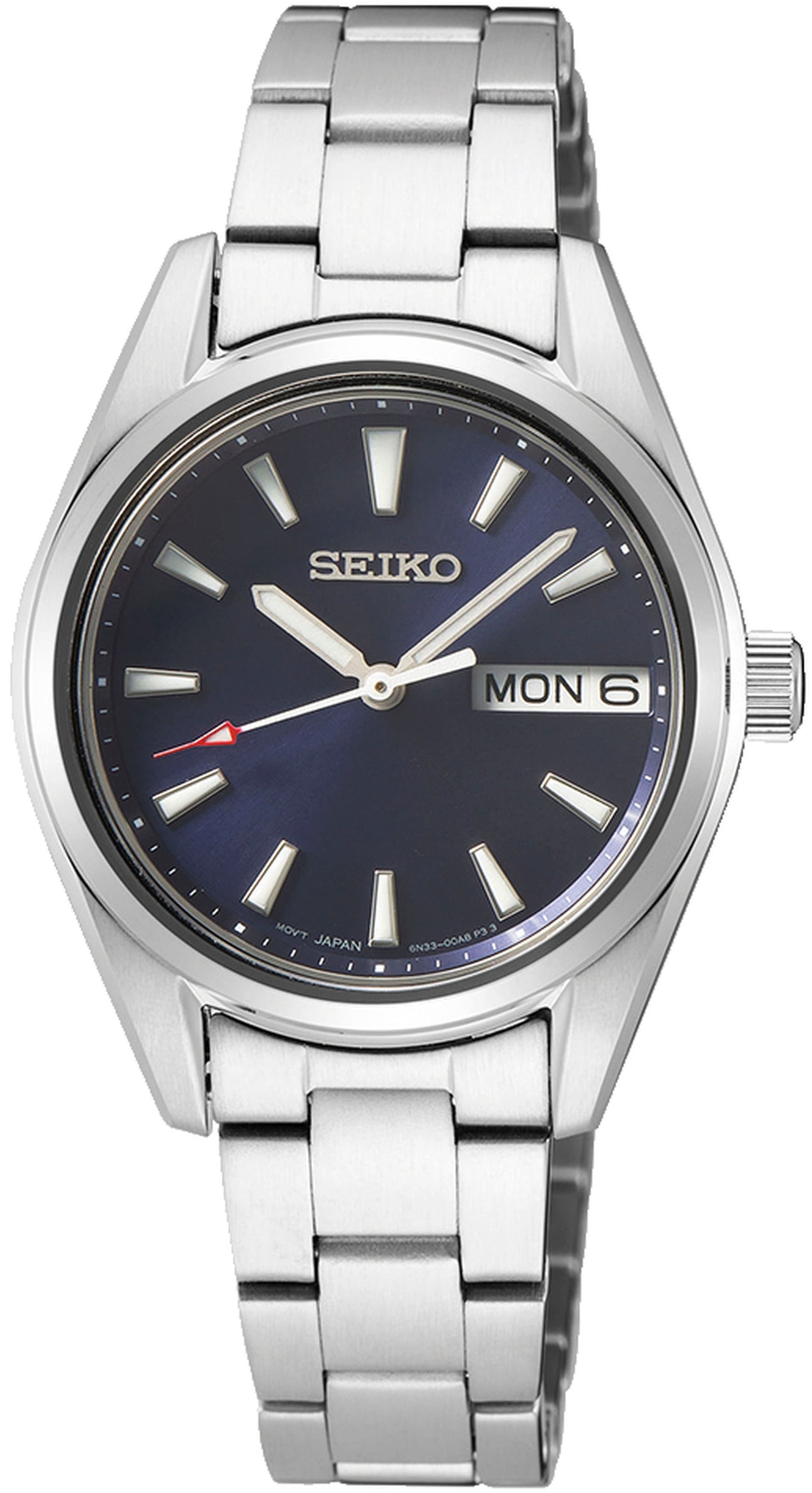 Seiko Quarzuhr »SUR353P1«, Armbanduhr, Damenuhr, Saphirglas, Datum