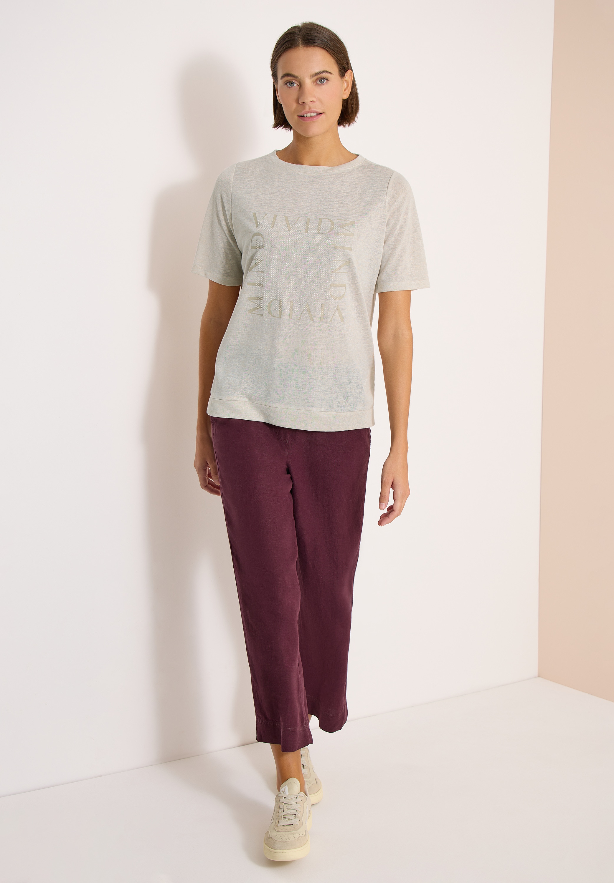 Cecil T-Shirt mit Wording