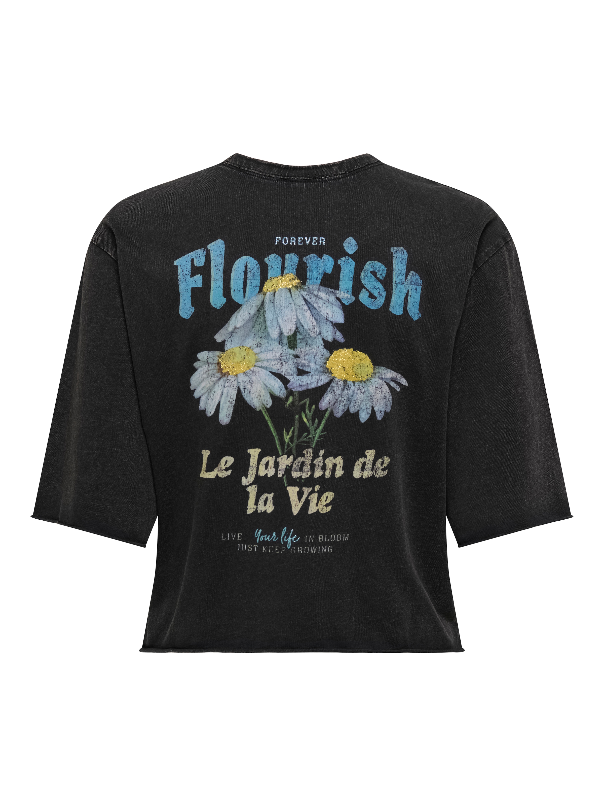ONLY Kurzarmshirt »ONLLUCY LIFE S/S FLOWERS TOP BOX JRS«