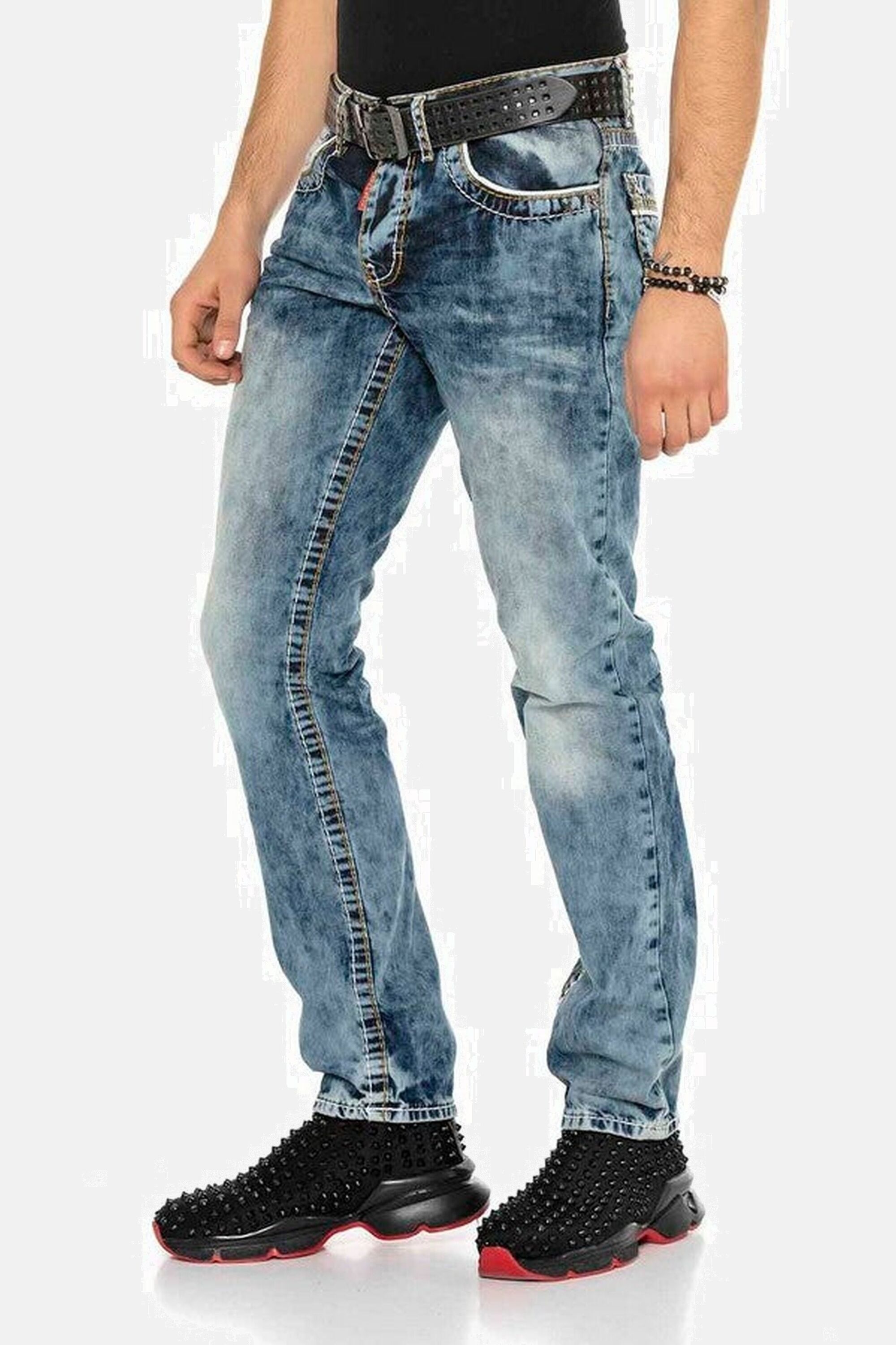 Cipo & Baxx Straight-Jeans »Jeans«, In Straight Fit, CD-148
