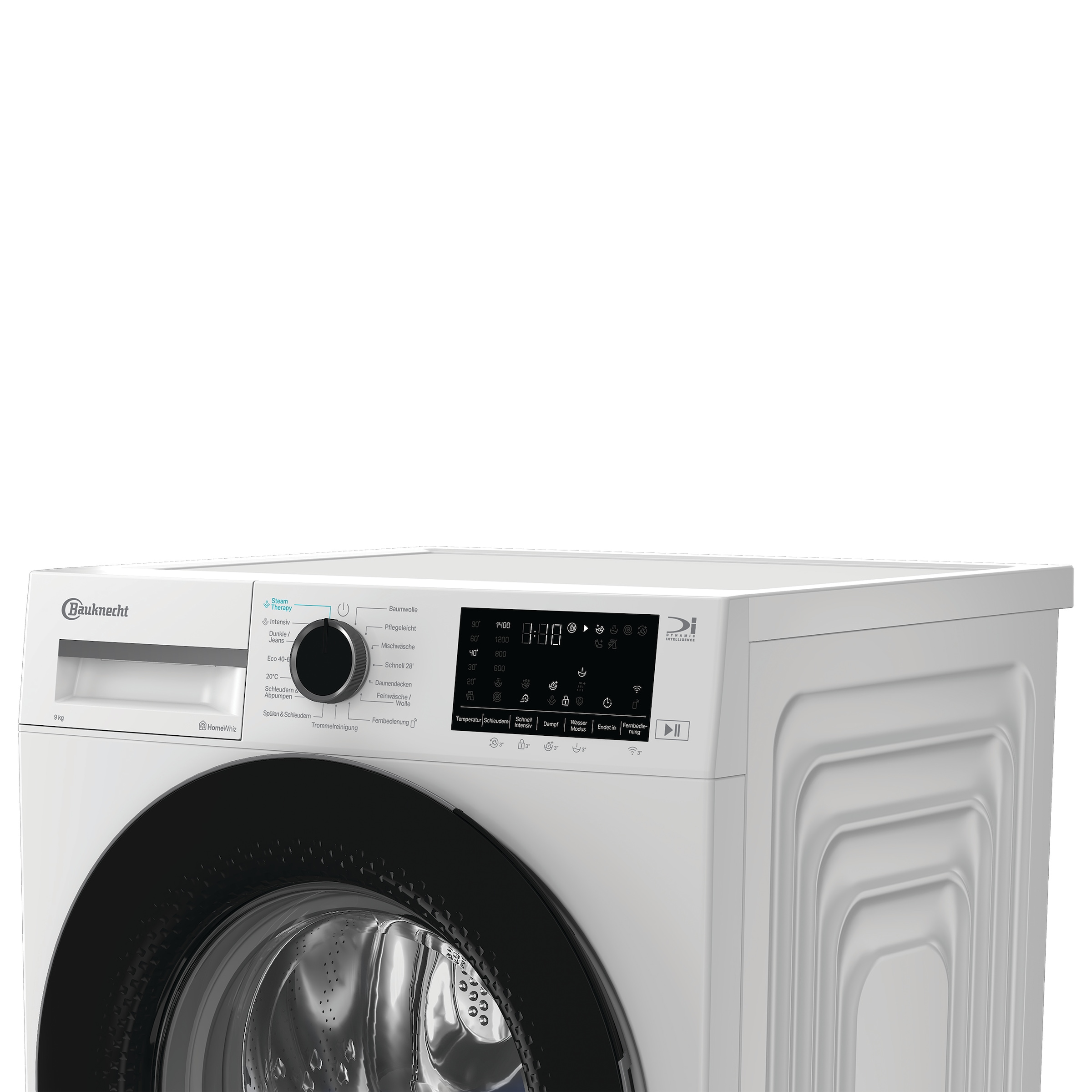 BAUKNECHT Waschmaschine »B W 9A30 BS« 9 kg 1400 U/min Adaptive Wash – Intelligente Anpassung
für perfekte Waschergebnisse