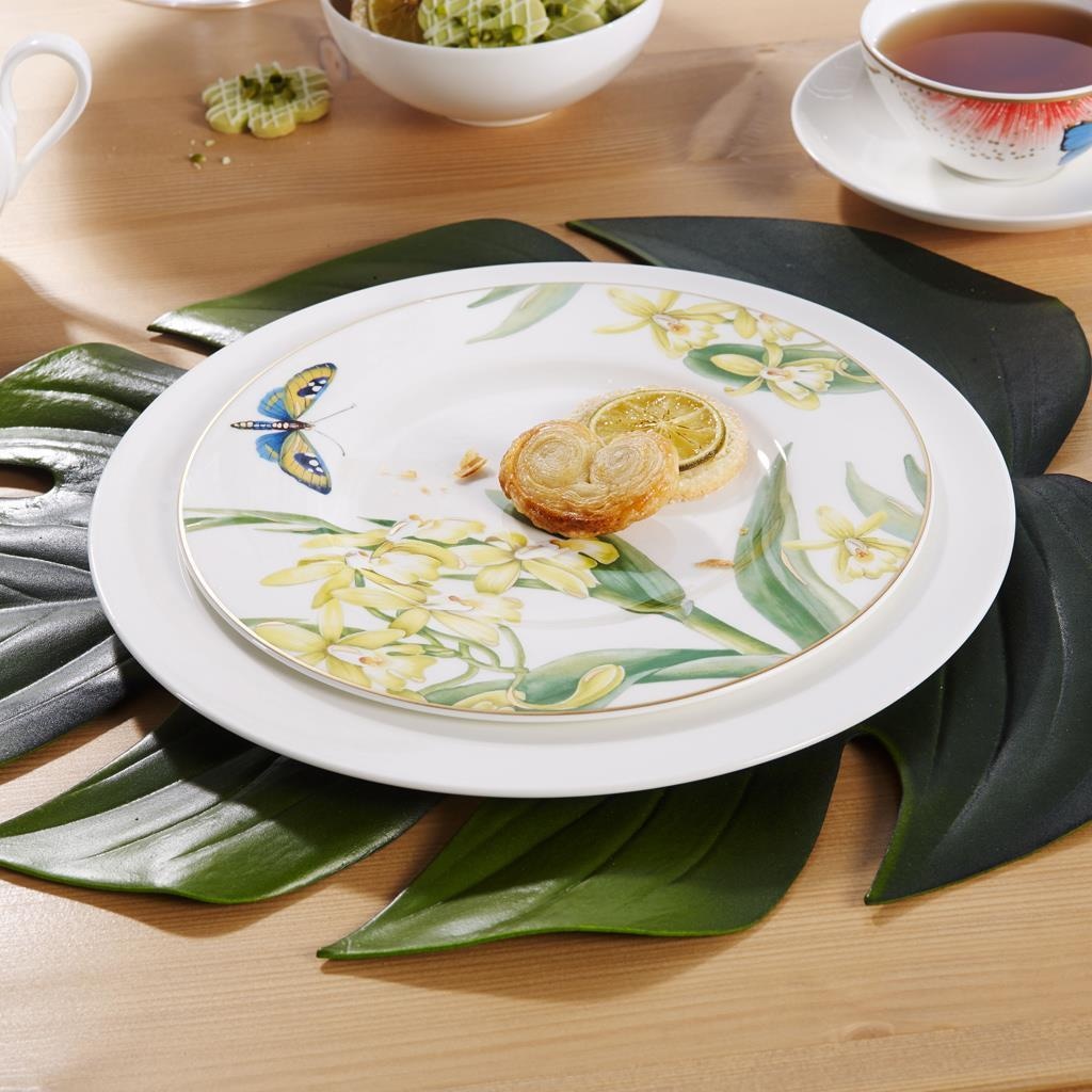 Villeroy & Boch Geschirr-Set »Kaffeeservice Amazonia Anmut 18er Set bunt« Spülmaschinenfest