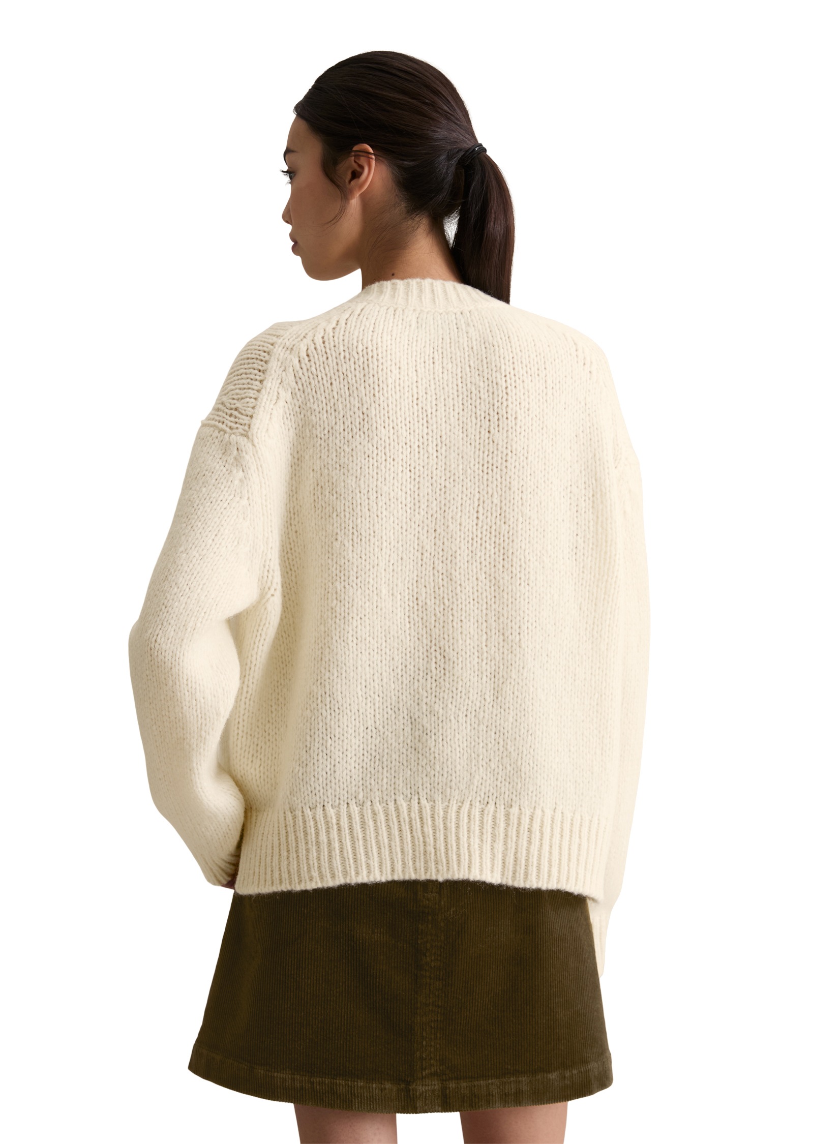 Marc OPolo DENIM Cardigan "relaxed" aus kuschligem Schurwolle-Alpakawolle-M günstig online kaufen