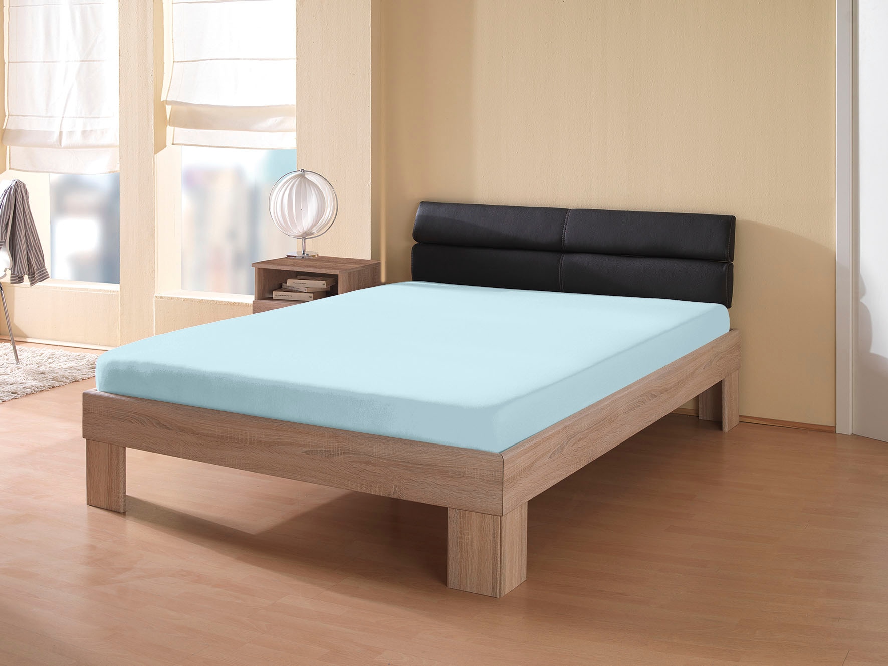 KUM Spannbettlaken "Interlock-Jersey Spannbetttuch" Interlock-Jersey Spannb günstig online kaufen