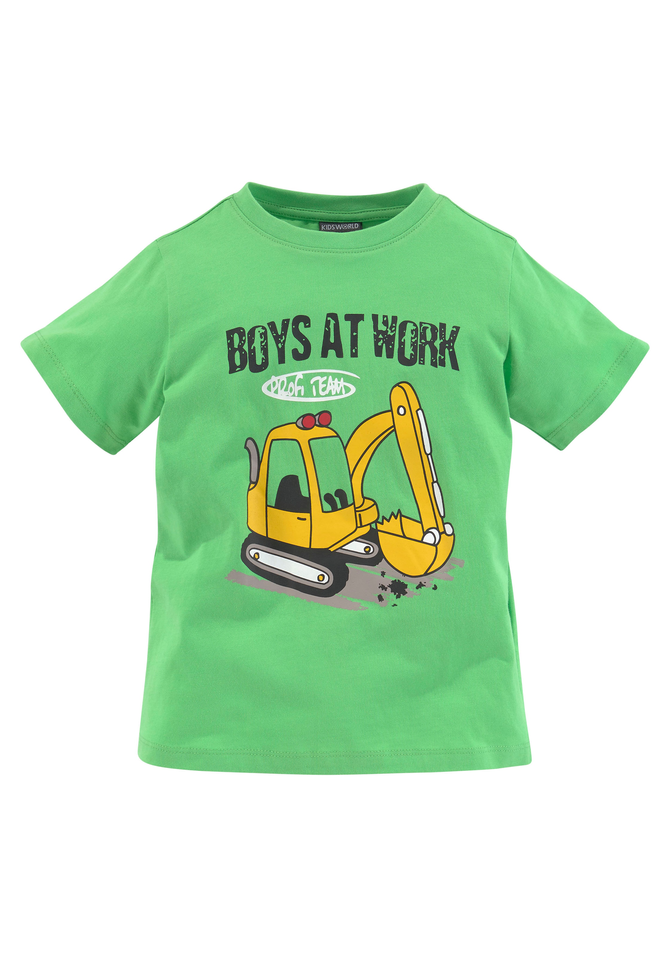 KIDSWORLD Shirt & Shorts, (Spar-Set, 2 tlg., T-Shirt+Sweatbermudas), BOYS  AT WORK | BAUR
