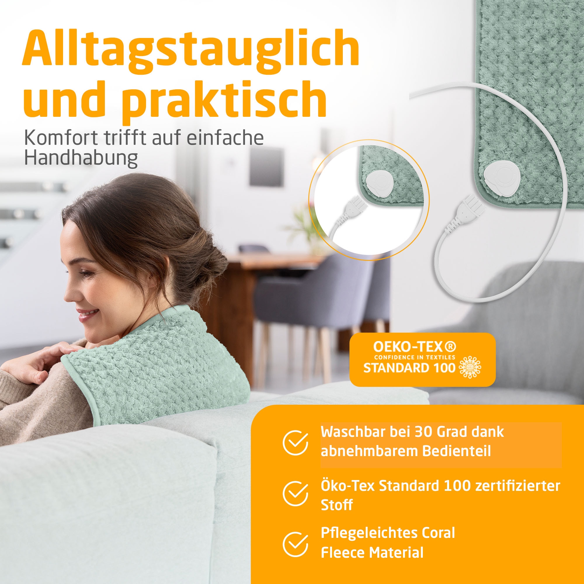 Medisana Heizkissen »HP 517« 4 Temperaturstufen, Überhitzungsschutz, autom. Abschaltung, waschbar