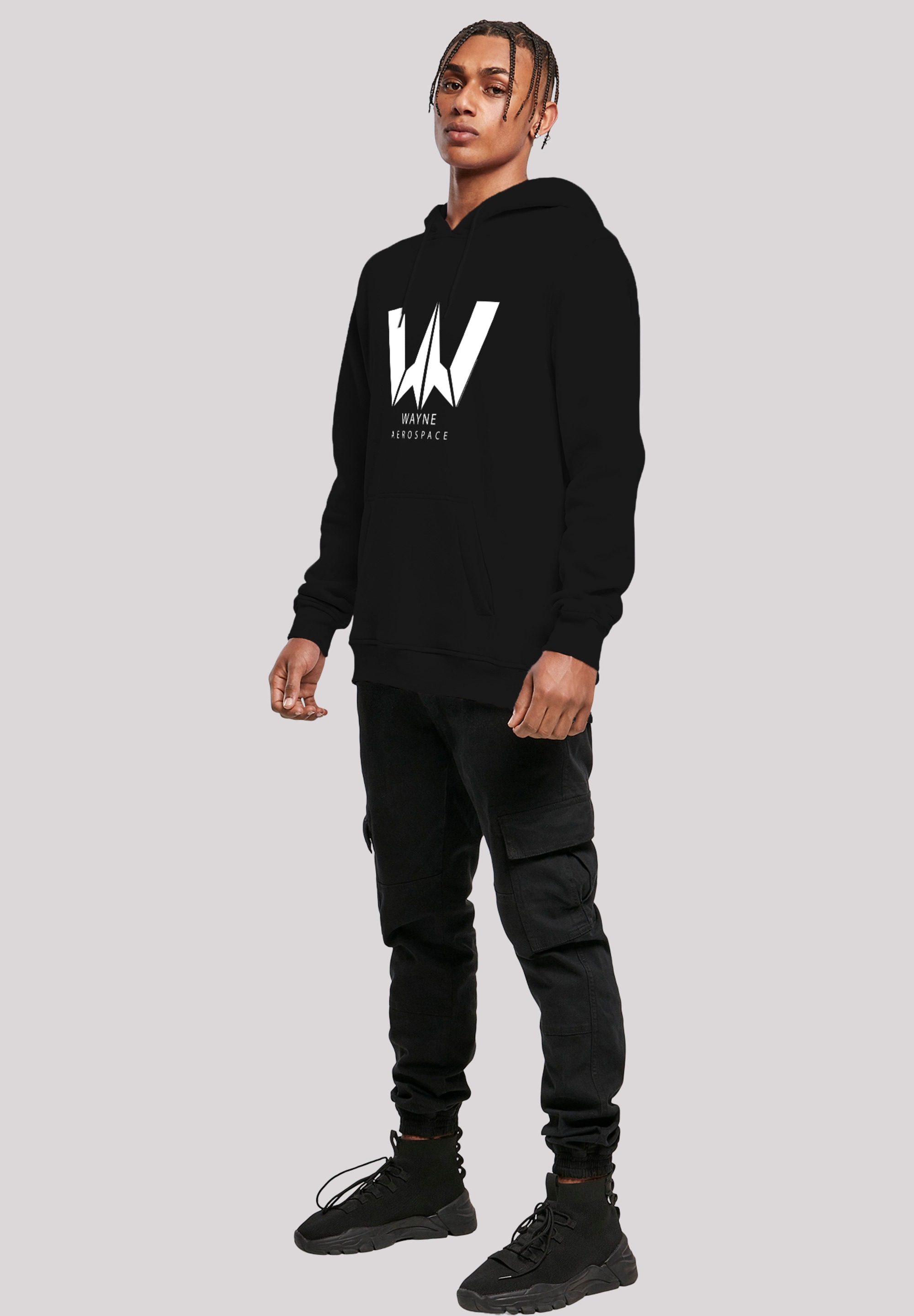 F4NT4STIC Kapuzenpullover »DC Comics Justice League Movie Wayne Aerospace«, Print