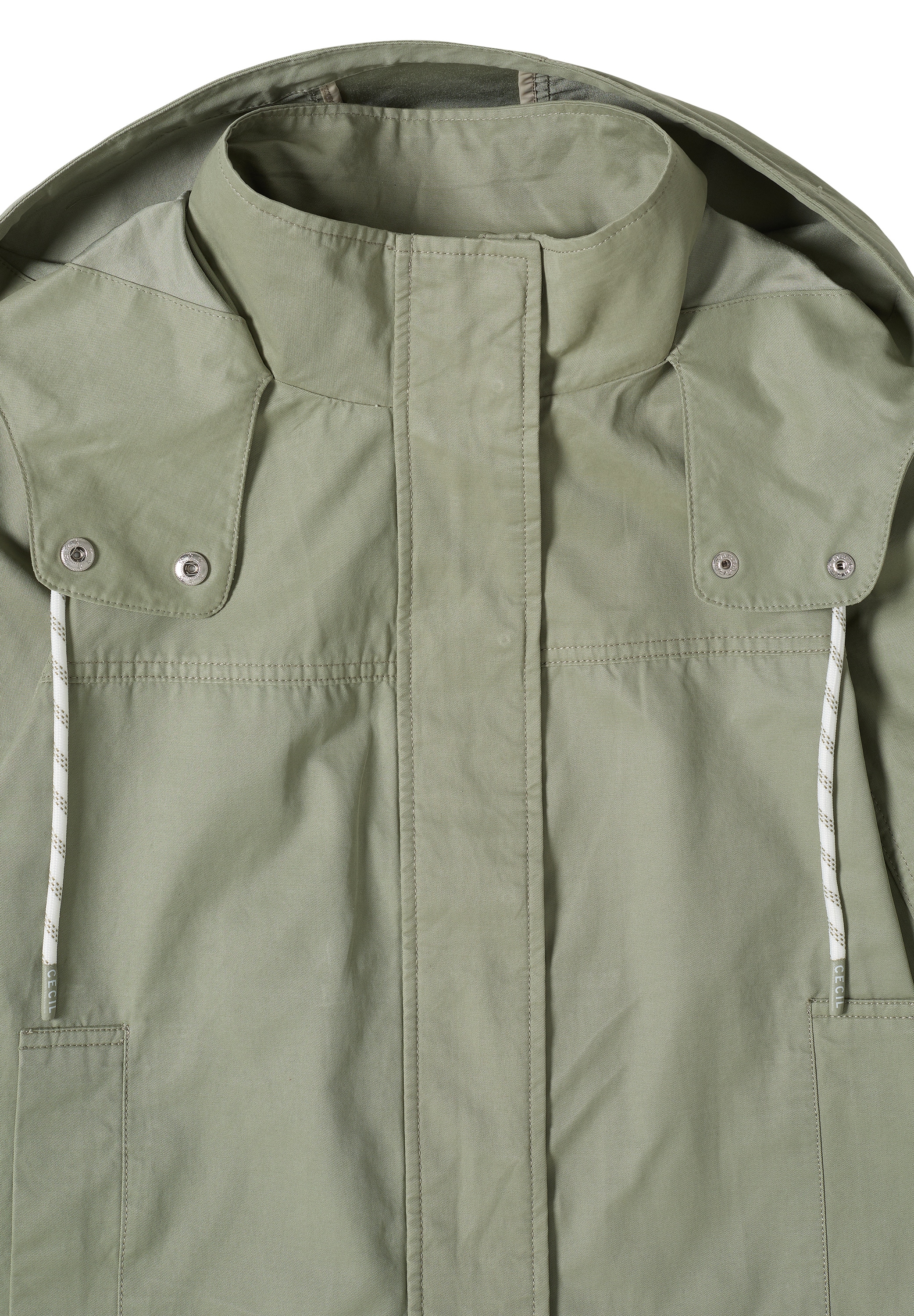 Cecil Outdoorjacke mit Kapuze im Hoodie-Style