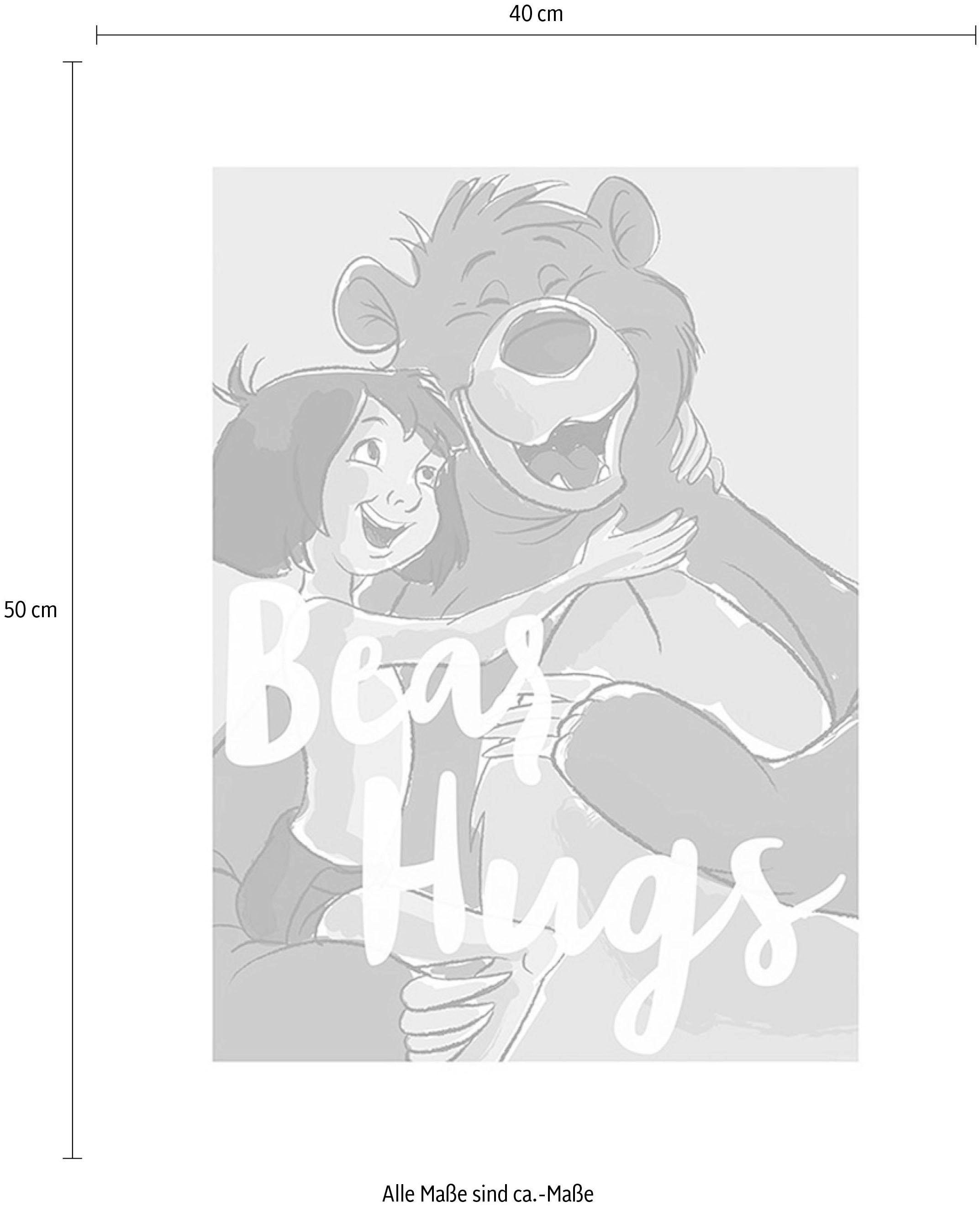 Poster St.), Wohnzimmer Kinderzimmer, (1 »Bear Hug«, BAUR Komar | Schlafzimmer, Disney,