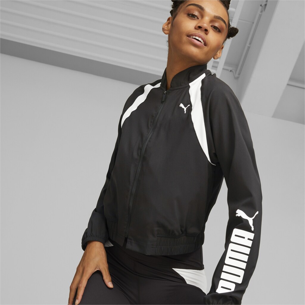 PUMA Trainingsjacke »PUMA Fit Woven Trainingsjacke Damen«