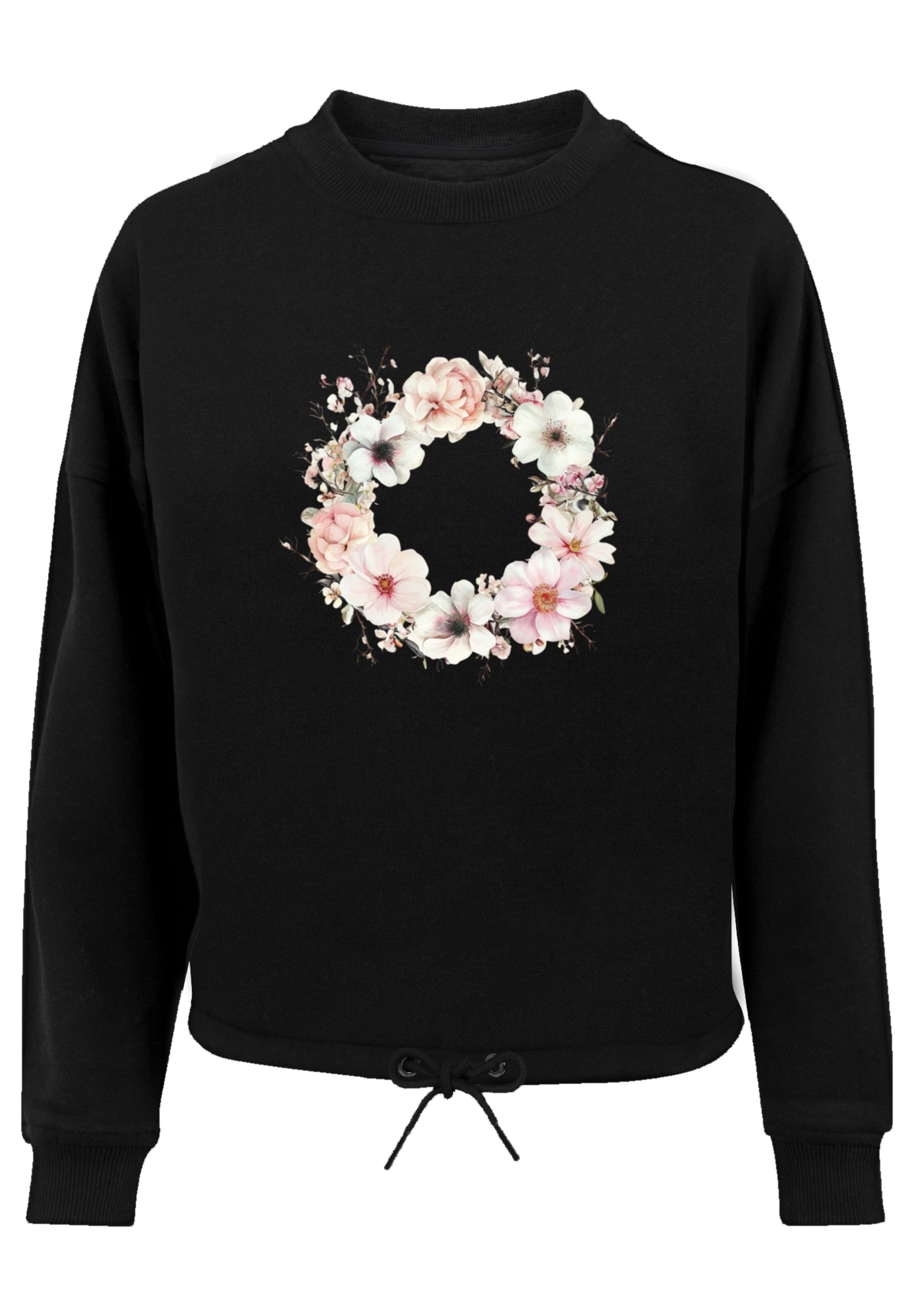 F4NT4STIC Sweatshirt "Rosa Blumenkranz", Premium Qualität günstig online kaufen