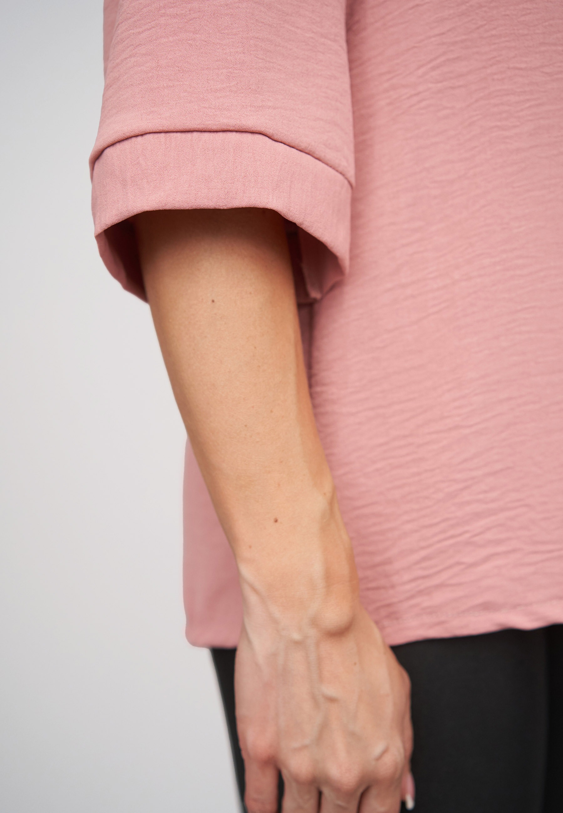 CLOUD 5IVE Langarmshirt »CLOUD 5IVE 3/4 Sleeve Musselin Shirt« 1