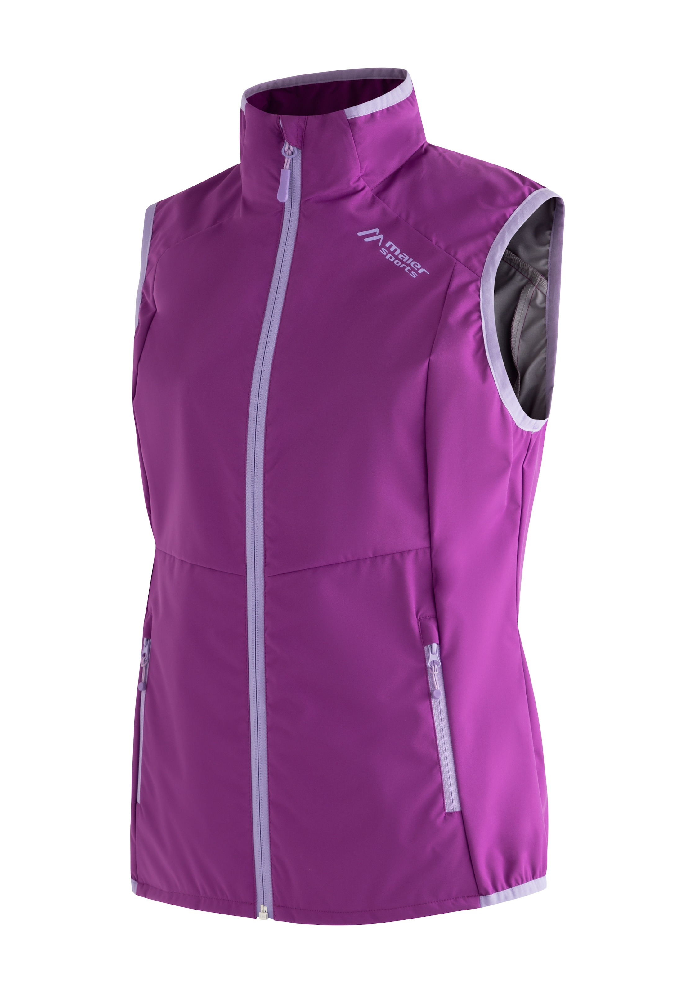 Maier Sports Softshellweste »Brims Vest W«, atmungsaktive Damen Weste, wasserabweisende Outdoorweste