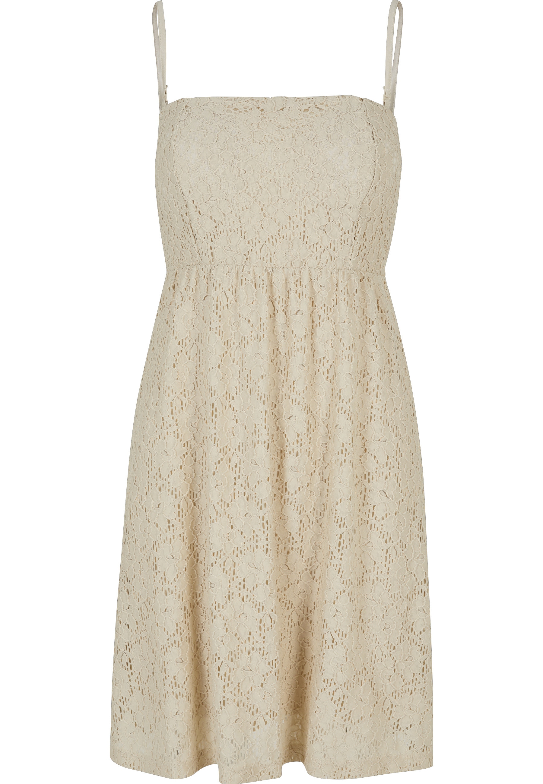 URBAN CLASSICS Shirtkleid "Urban Classics Damen Ladies Laces Dress" 1 Stk. günstig online kaufen