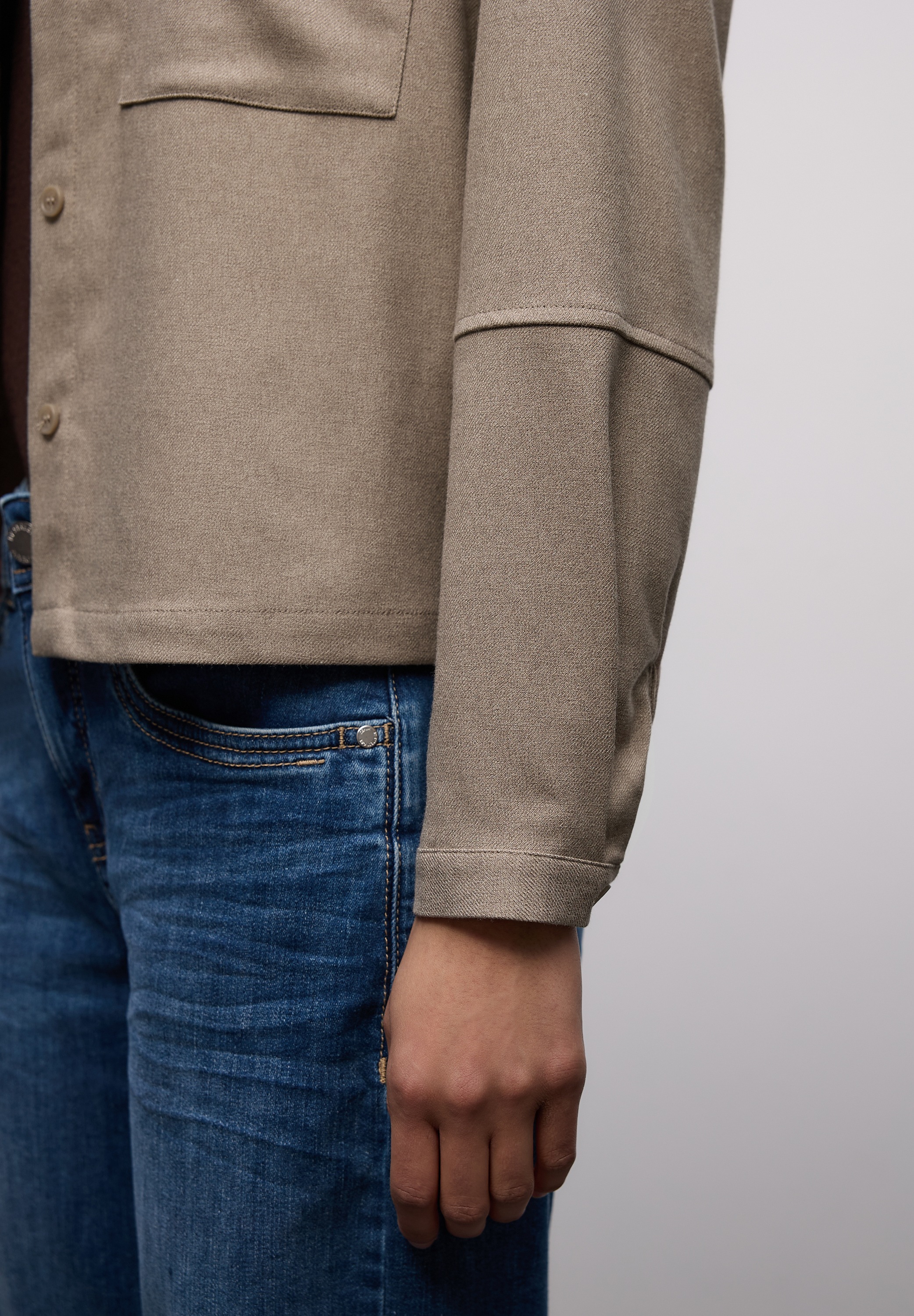 Thumbnail - STREET ONE Hemdbluse mit Taschen