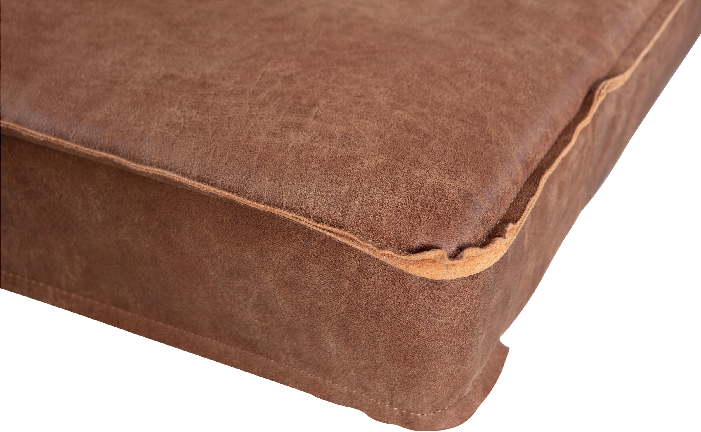 WOOOD 3-Sitzer »Rodeo Sofa«, in Lederoptik, Breite 277 ccm